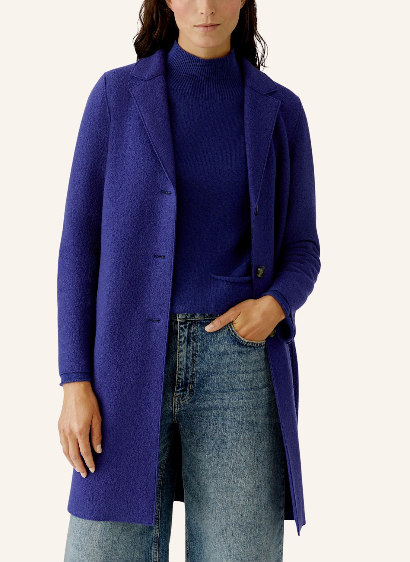 oui Mantel MAYSON: BLAU