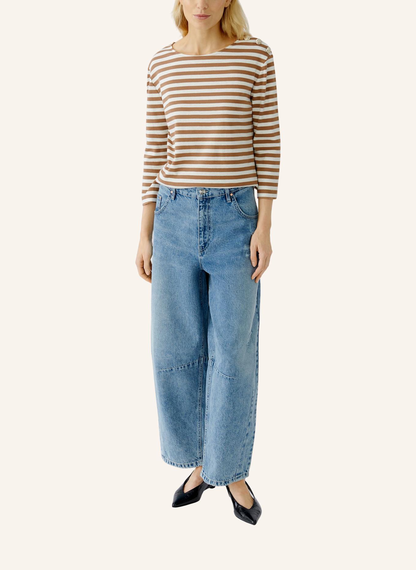 oui Longsleeve SUNALA: BRAUN