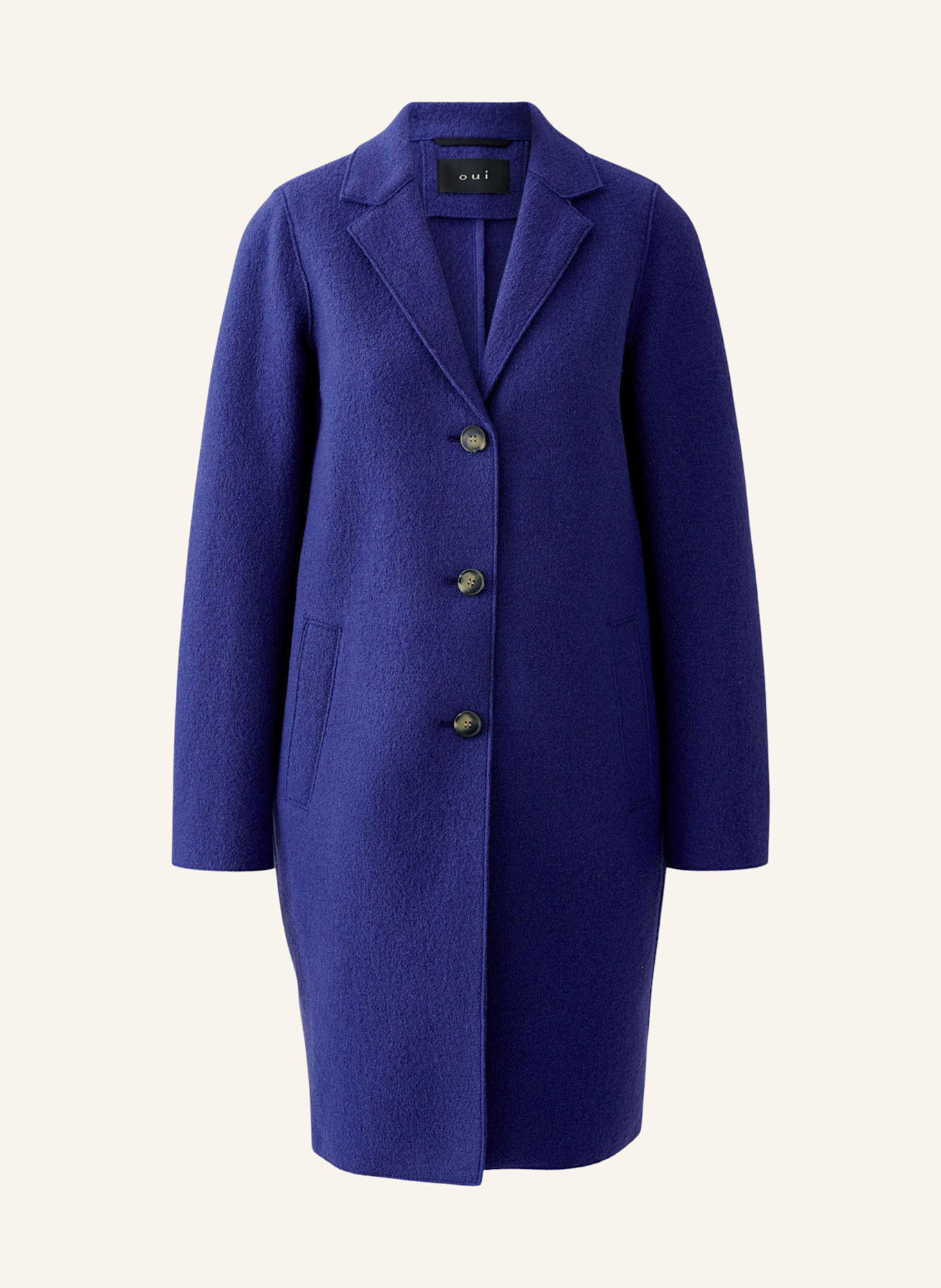 oui Mantel MAYSON: BLAU