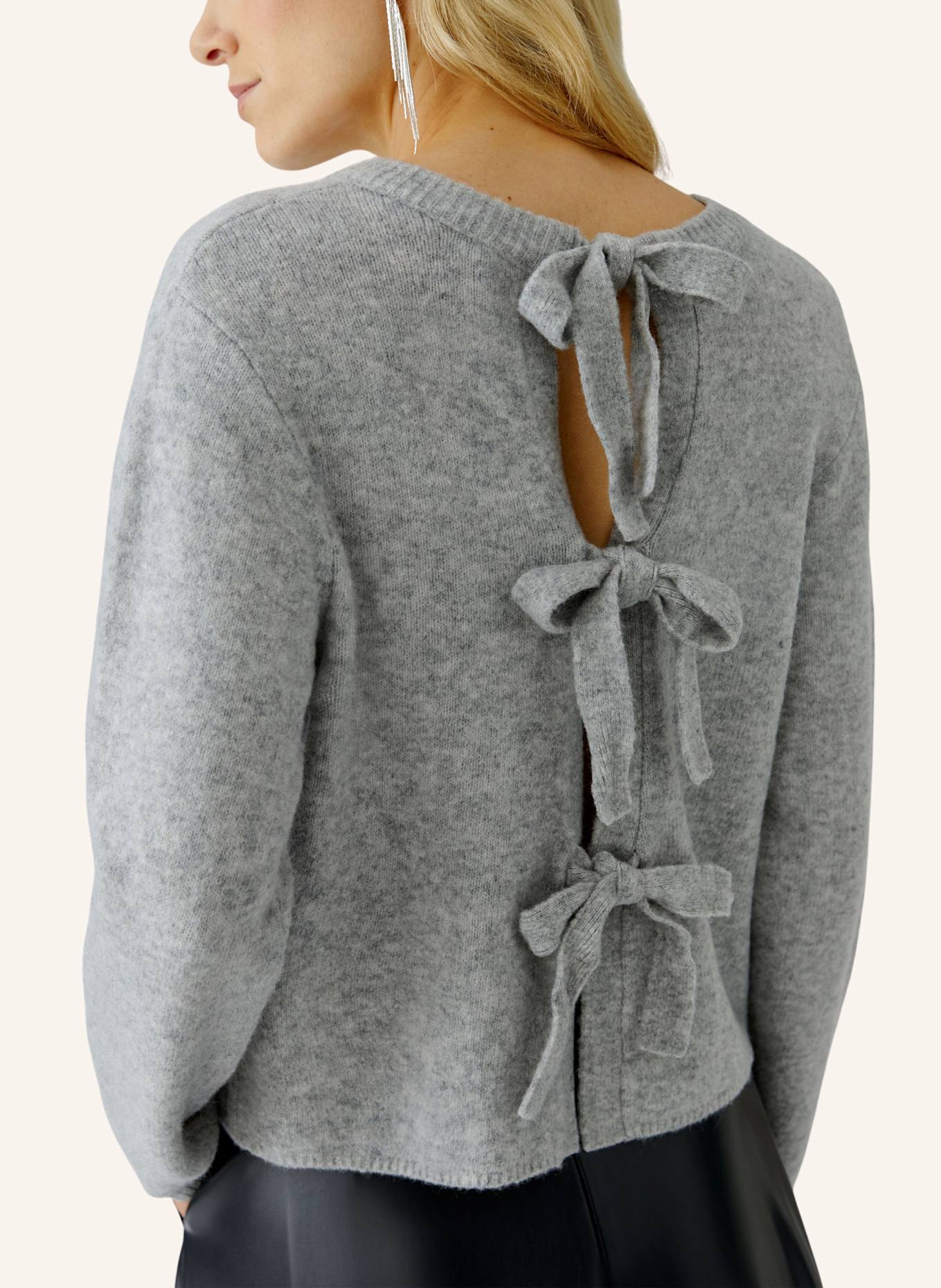oui Pullover: GRAU