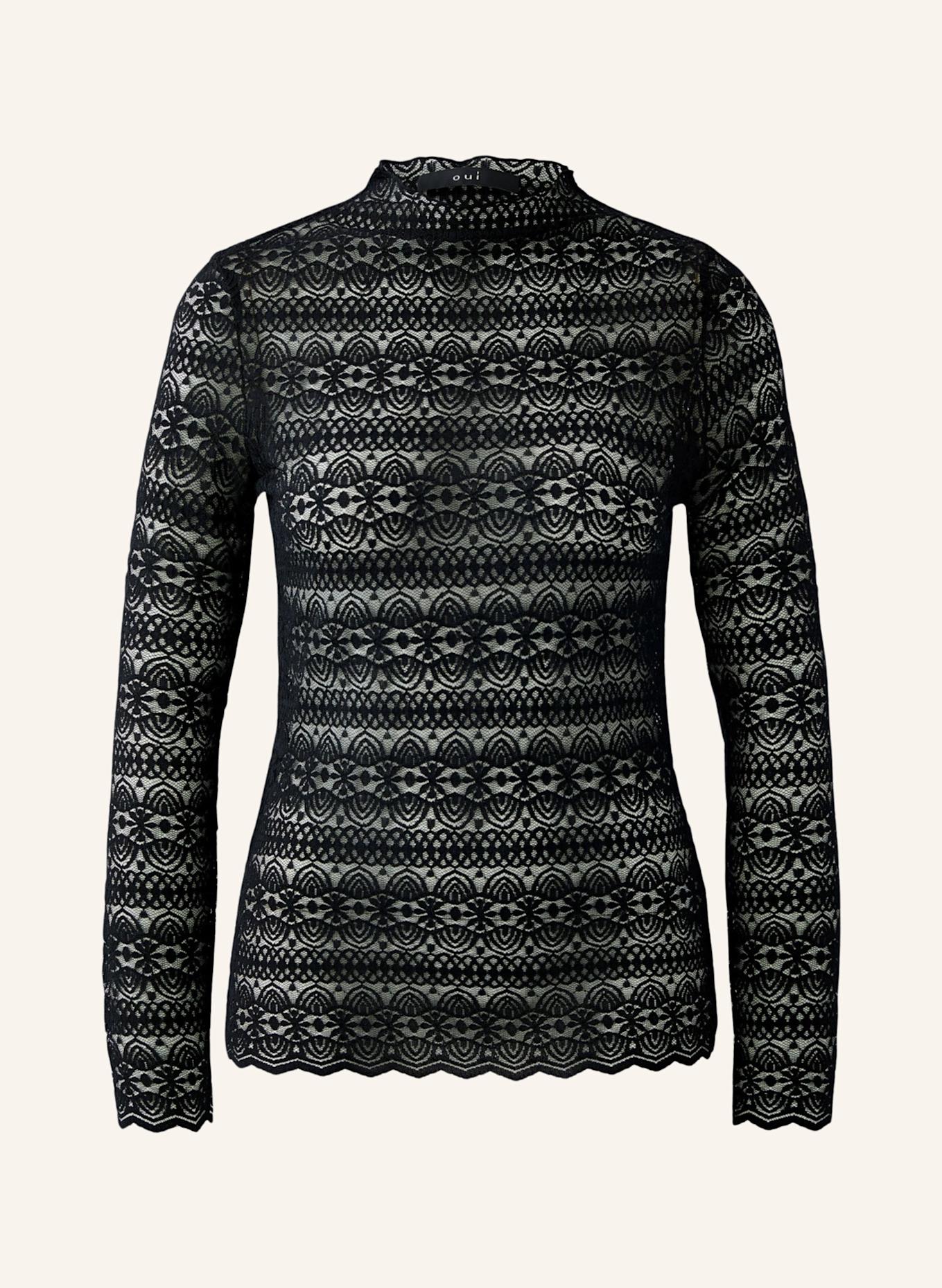 oui Longsleeve: SCHWARZ