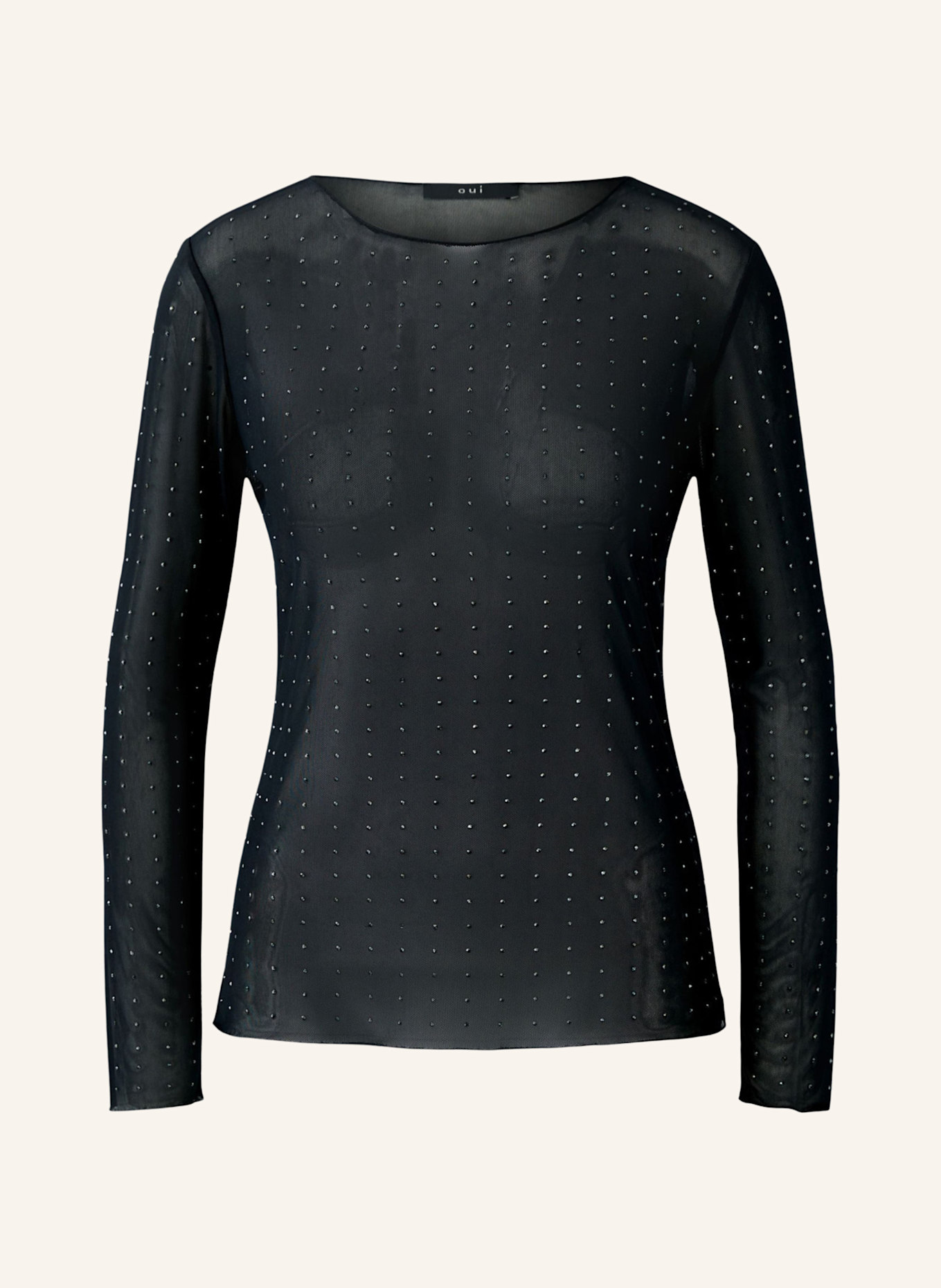 oui Longsleeve: SCHWARZ