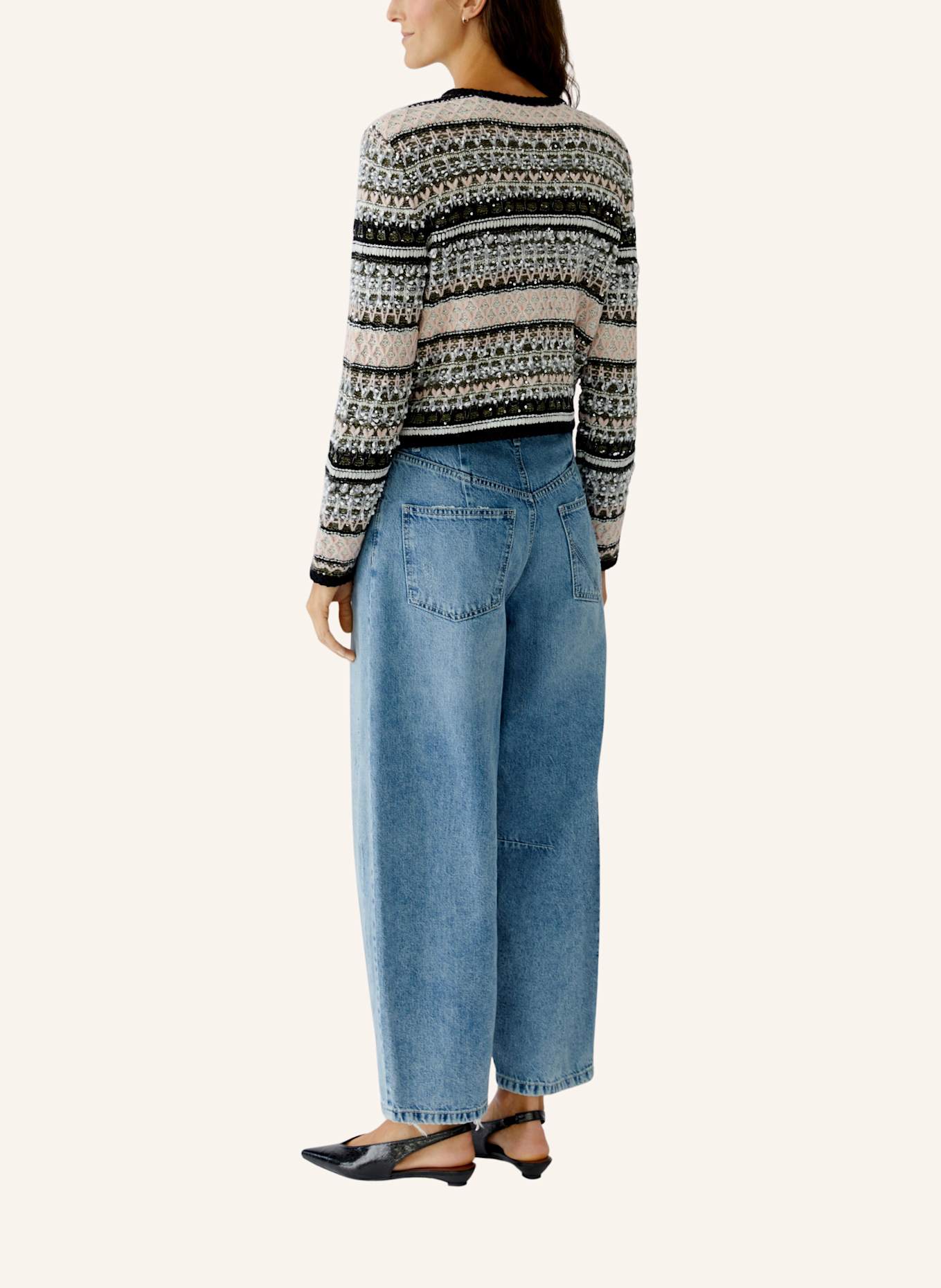 oui Strickjacke: GRÜN