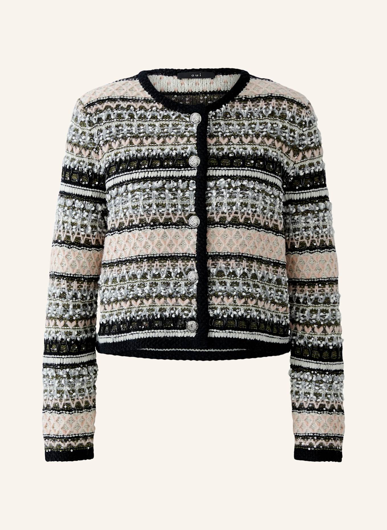 oui Strickjacke: GRÜN