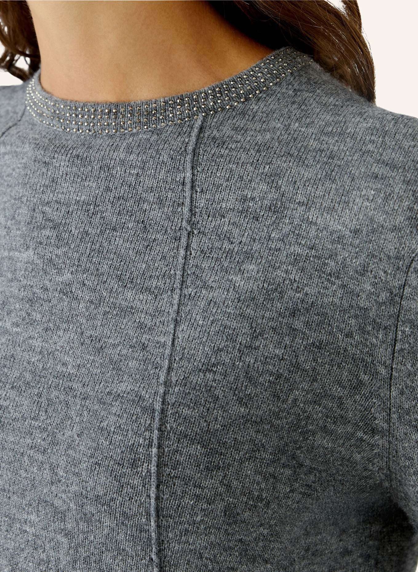 oui Pullover: GRAU