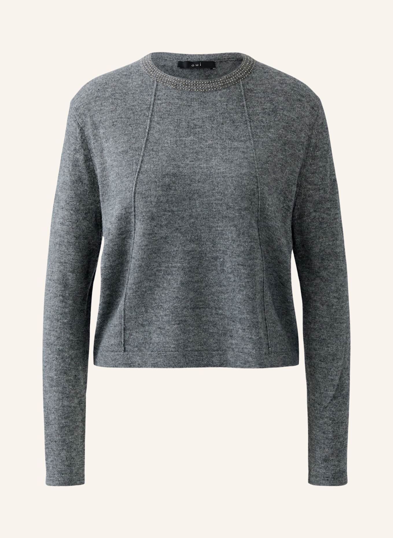 oui Pullover: GRAU
