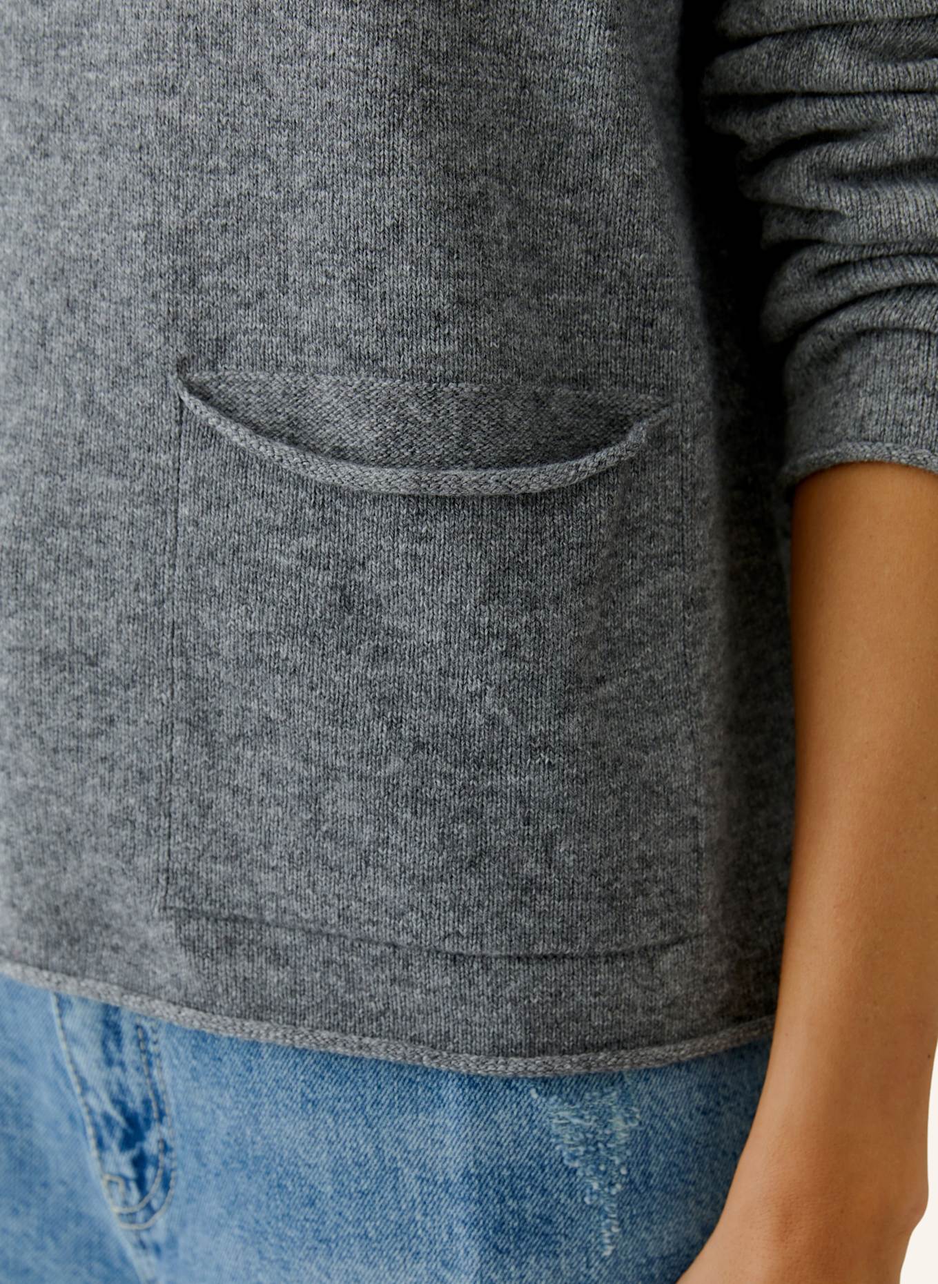 oui Pullover: GRAU