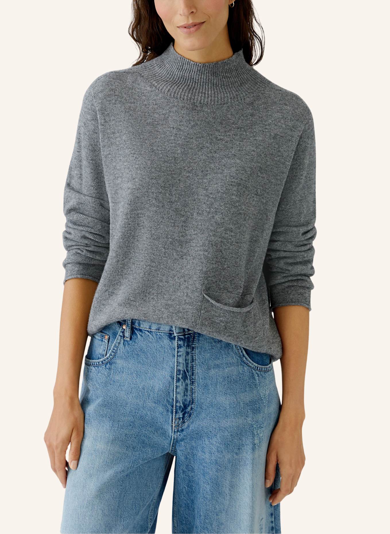 oui Pullover: GRAU
