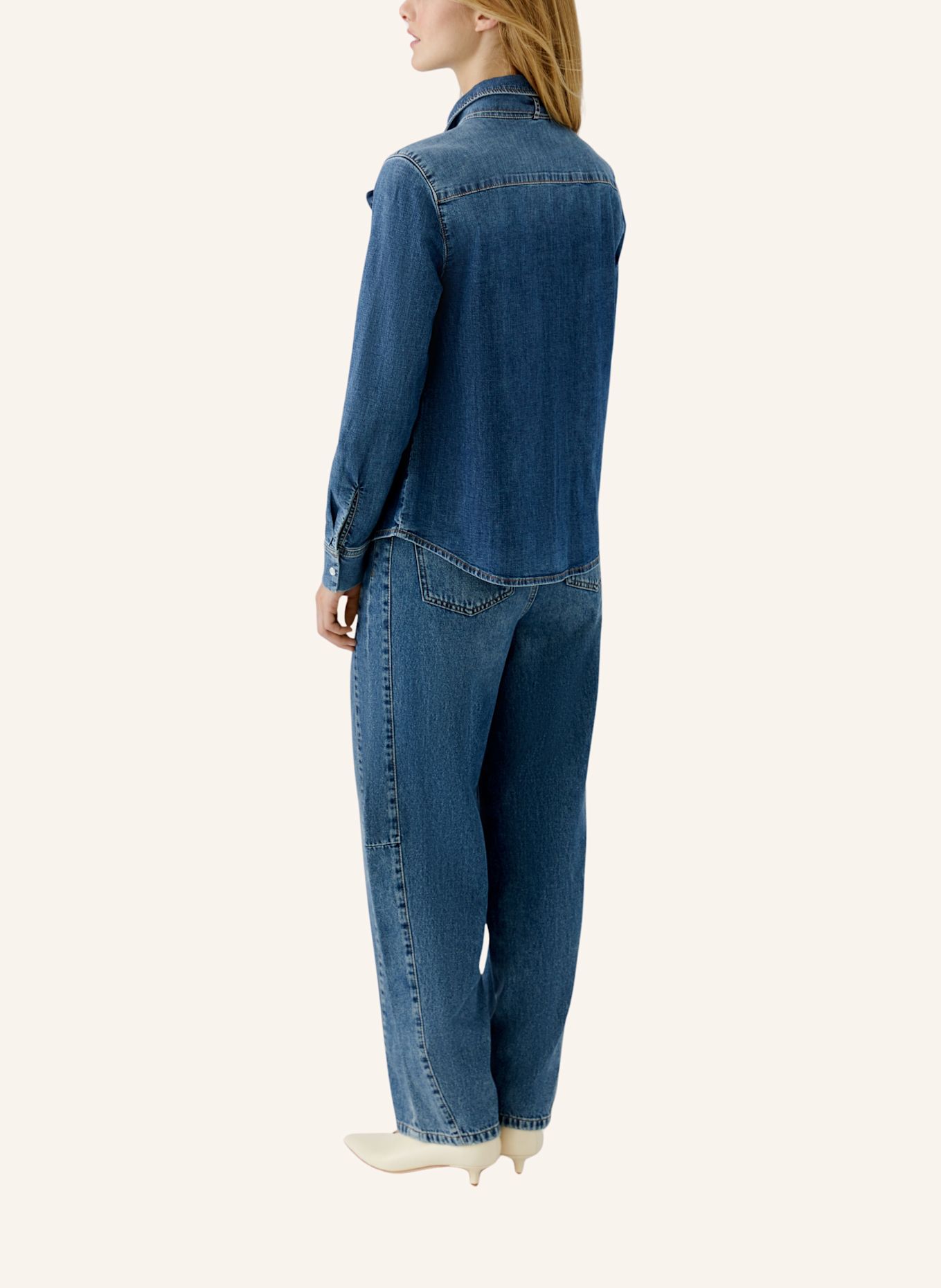 oui Jeans: BLAU