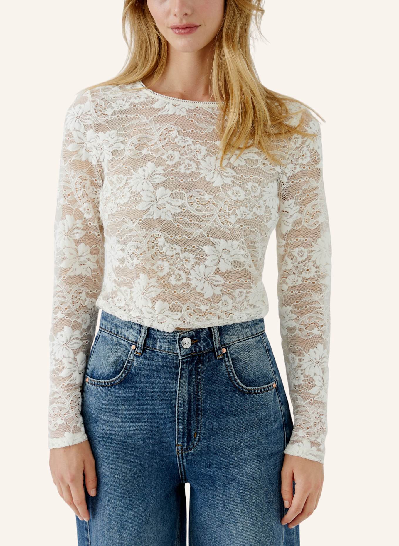 oui Longsleeve: WEISS