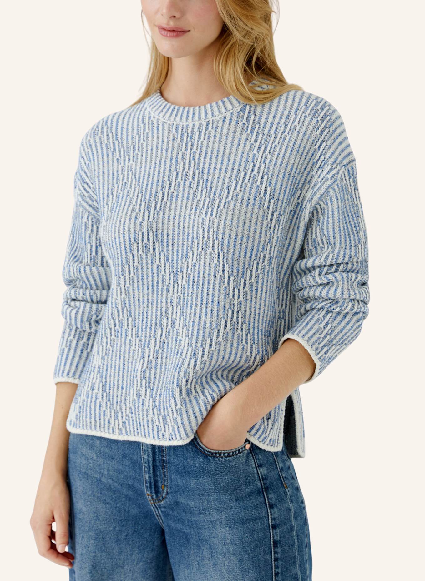 oui Pullover: BLAU