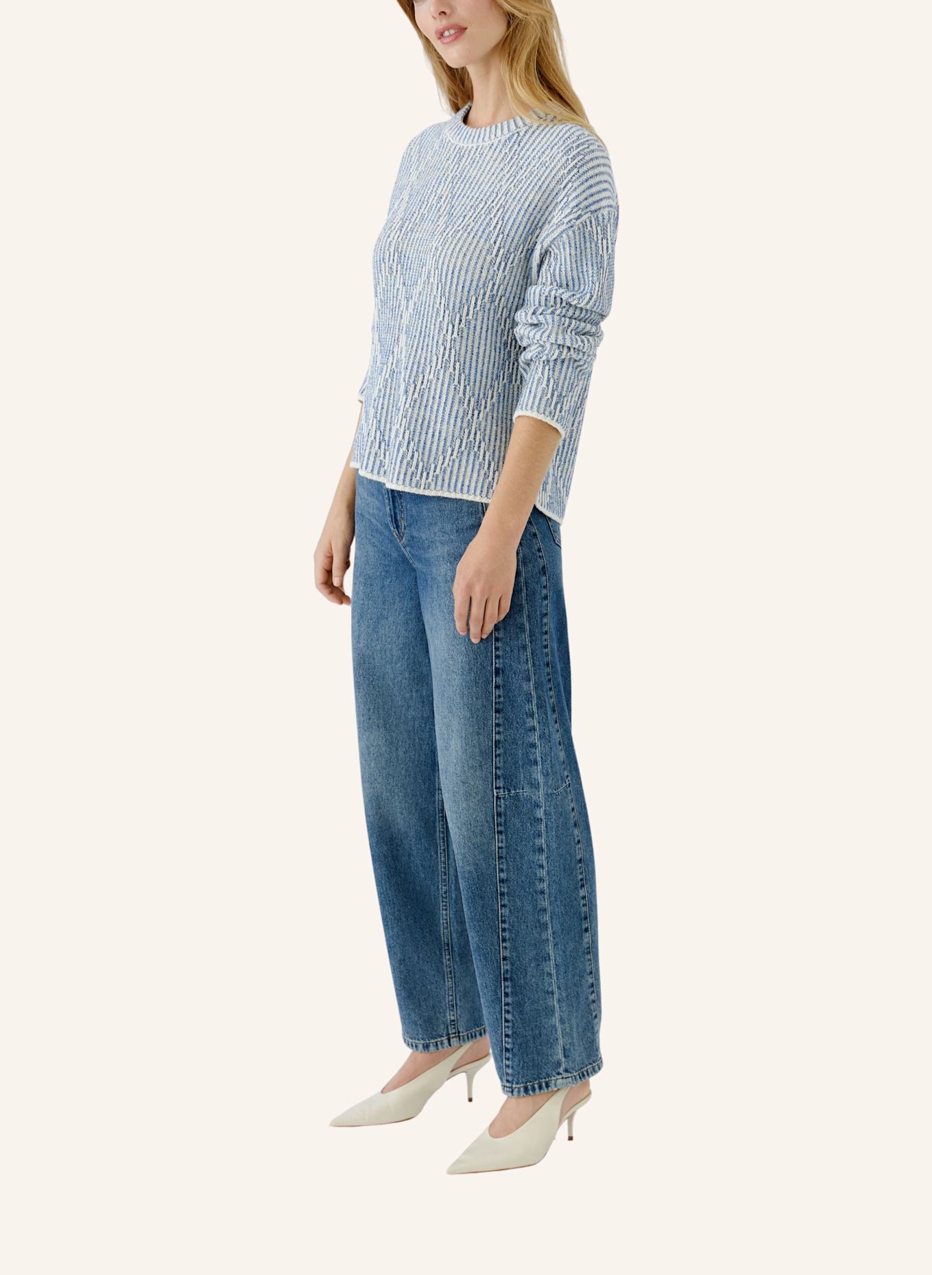 oui Pullover: BLAU