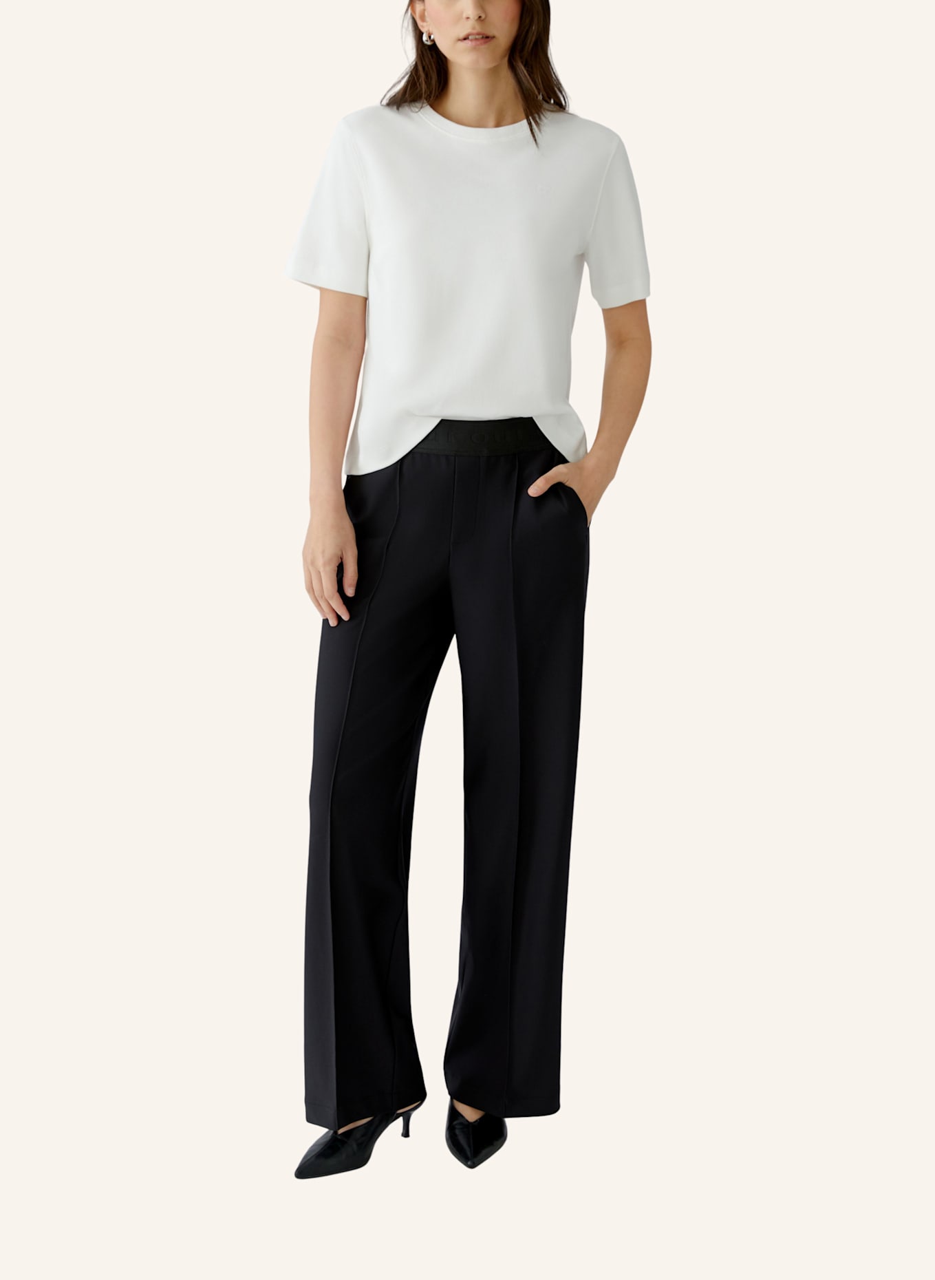 oui Hose LACY: SCHWARZ