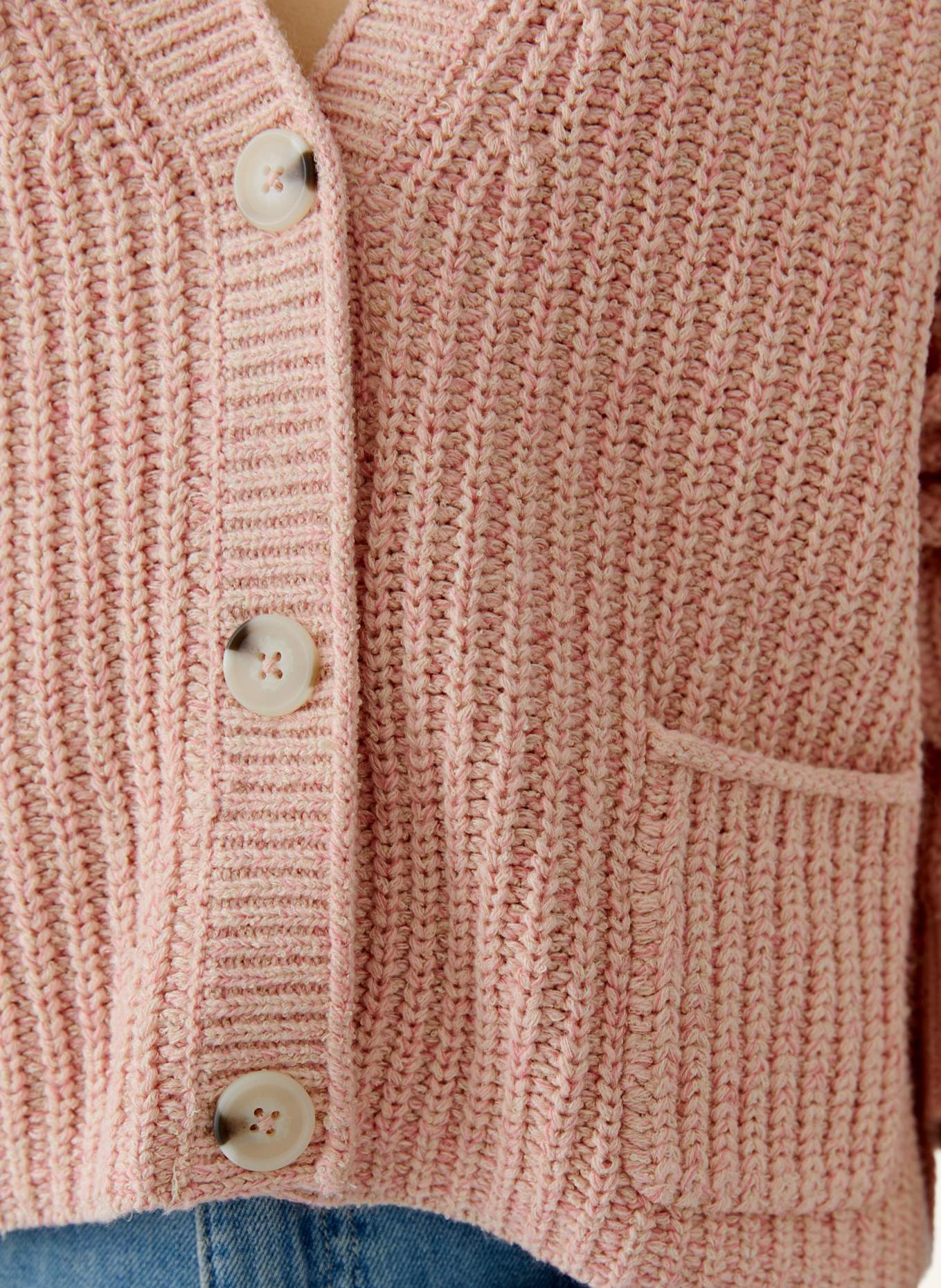 oui Strickjacke LAFONYA: ROSA