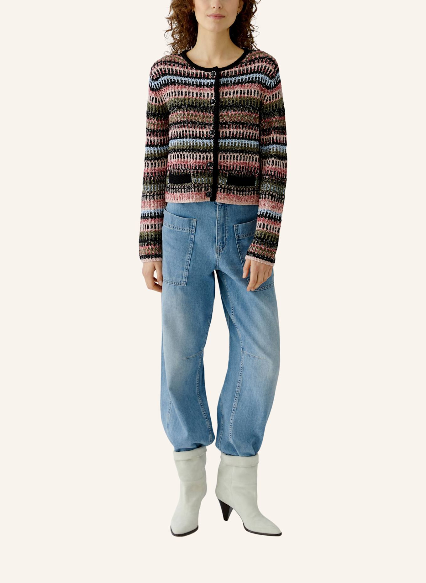 oui Strickjacke: SCHWARZ