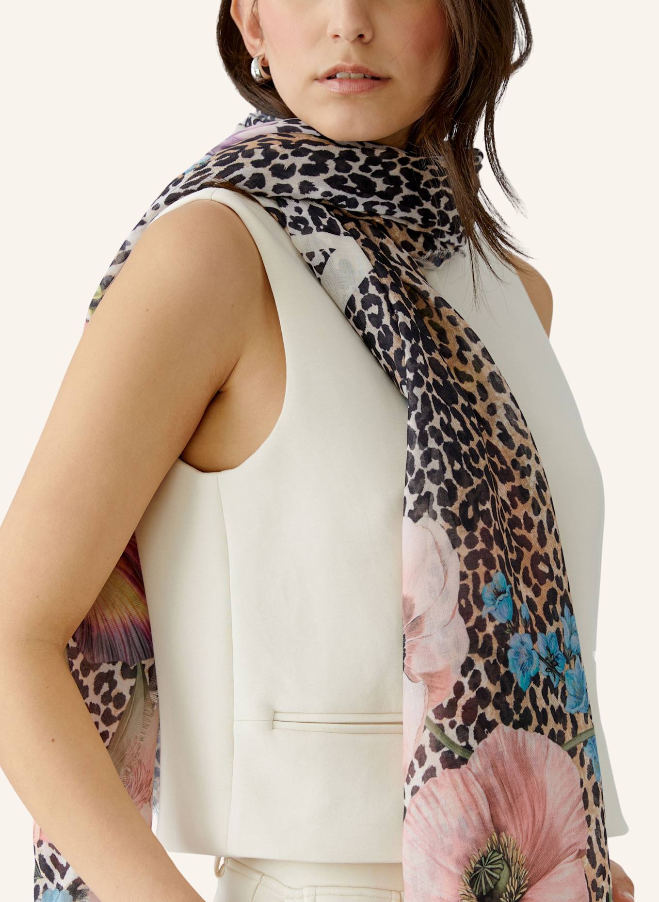 oui Oui Schal: BEIGE