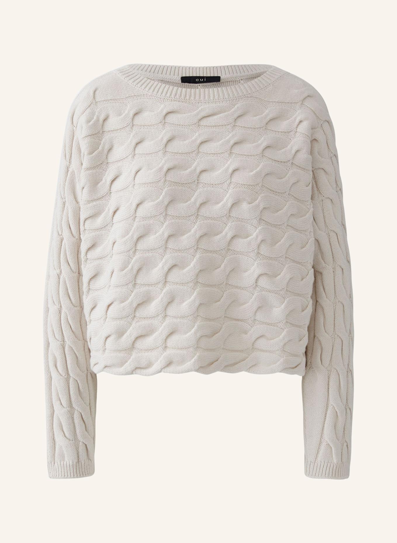 oui Pullover SIRAH: WEISS