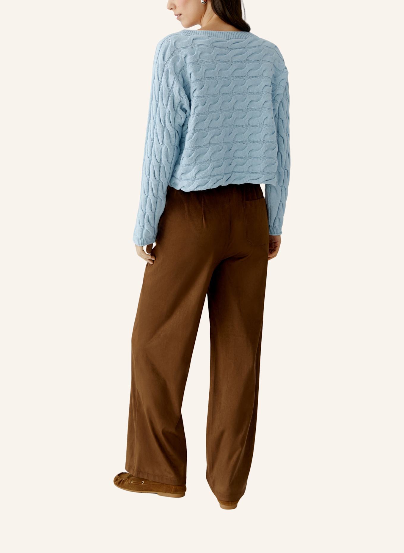 oui Pullover SIRAH: BLAU