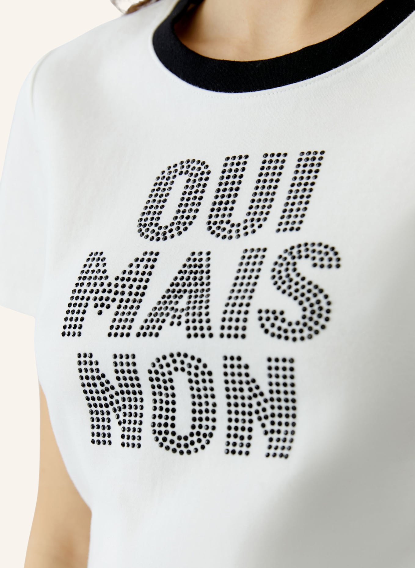 oui T-Shirt: WEISS