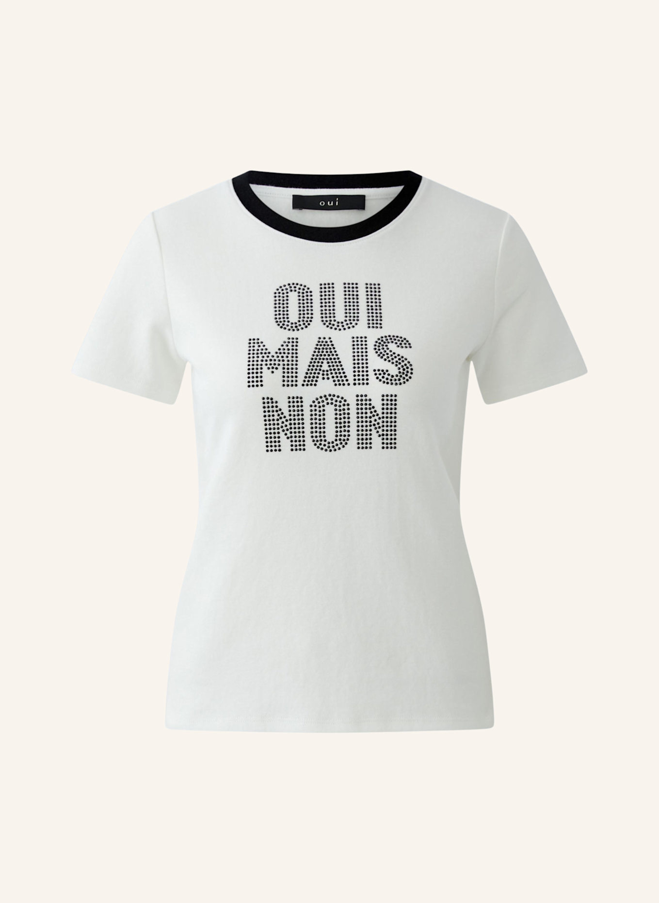 oui T-Shirt: WEISS