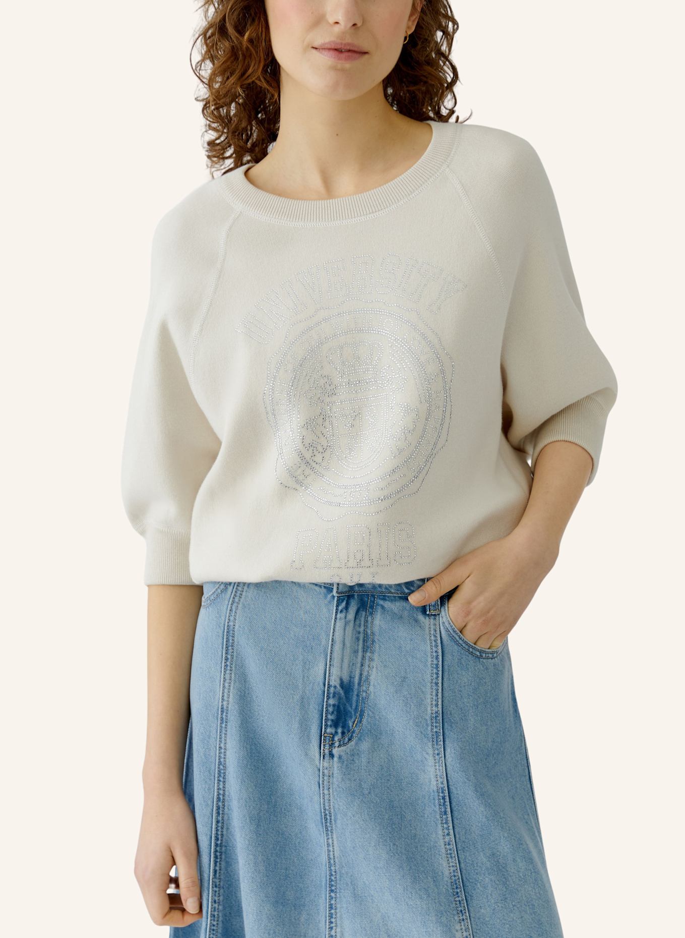 oui Pullover: WEISS