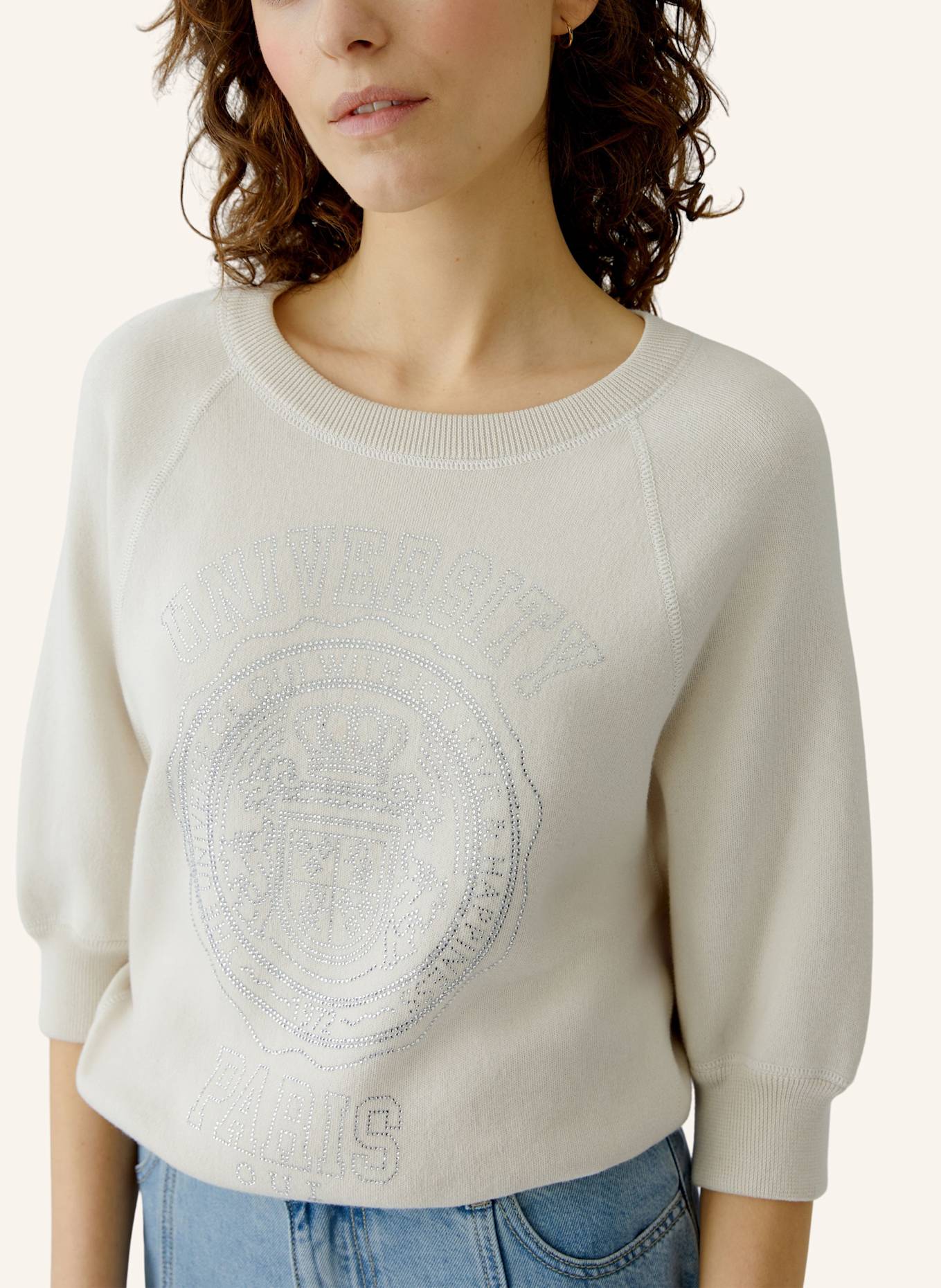 oui Pullover: WEISS