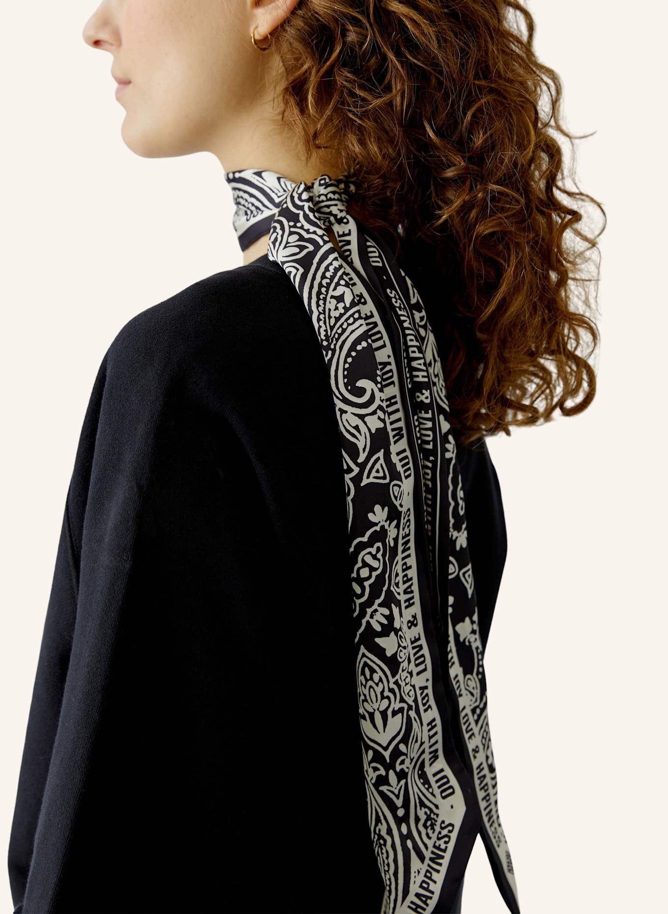 oui Oui Schal: WEISS