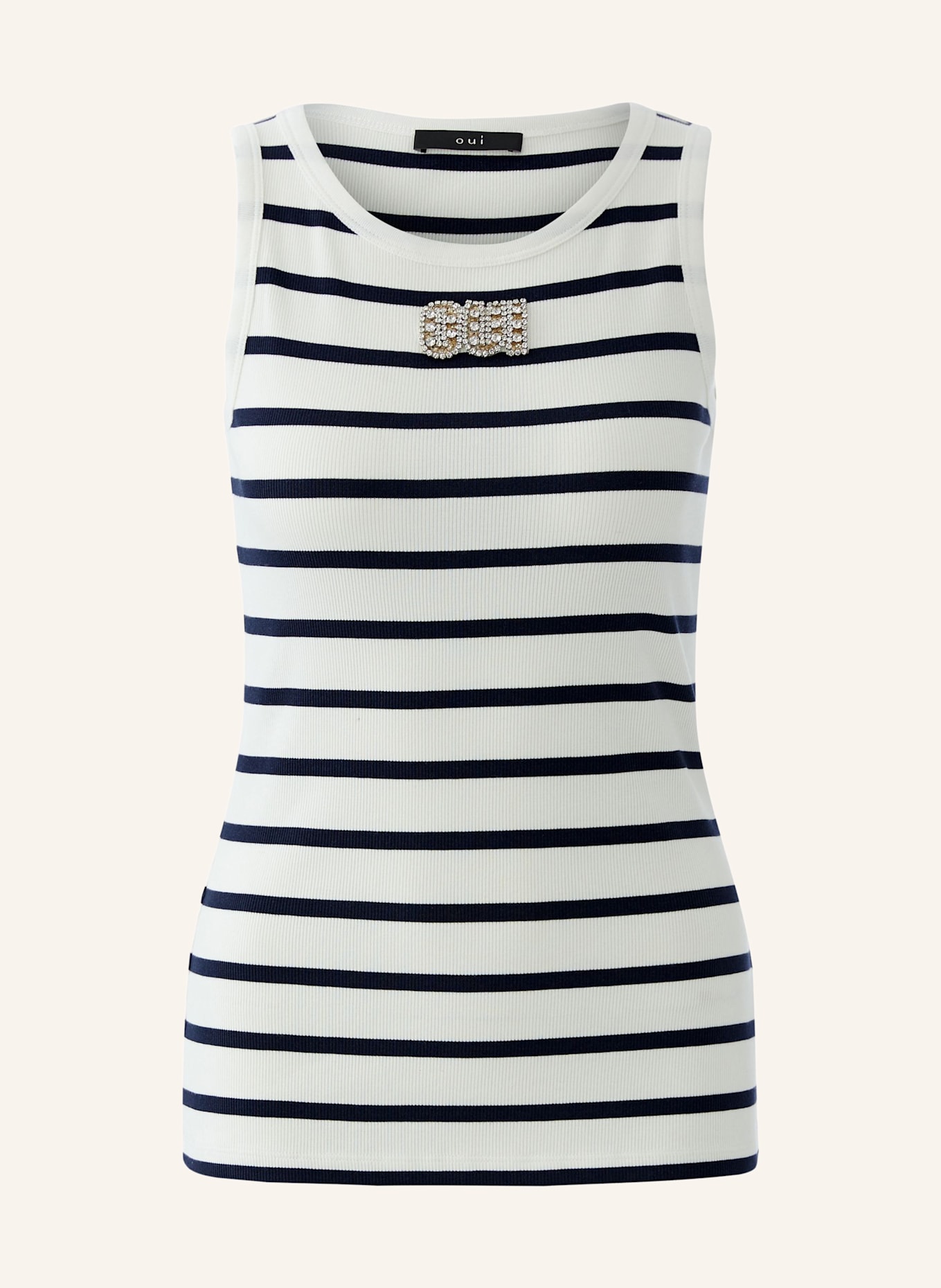 oui Top: WEISS/ BLAU