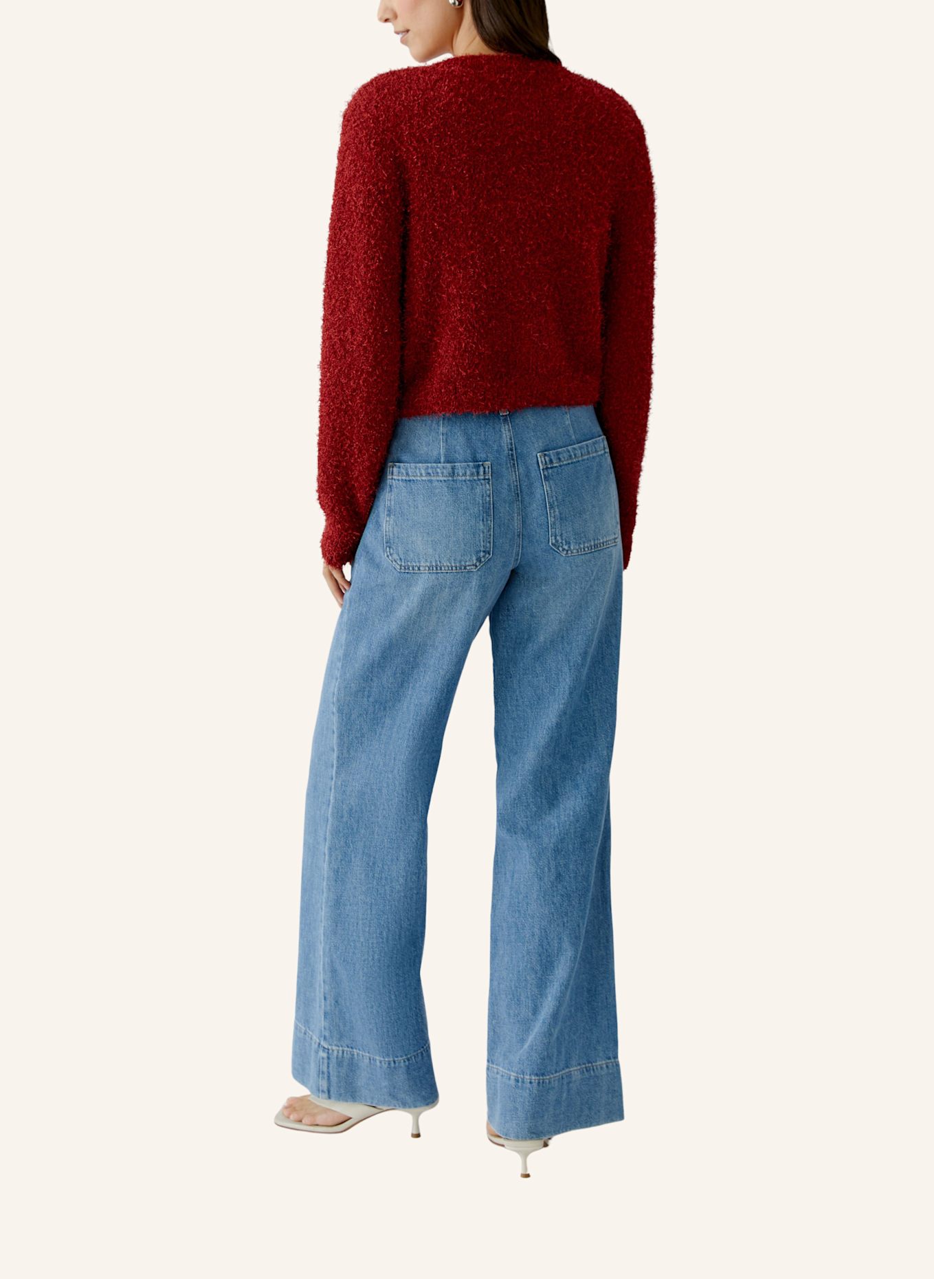 oui Strickjacke: ROT