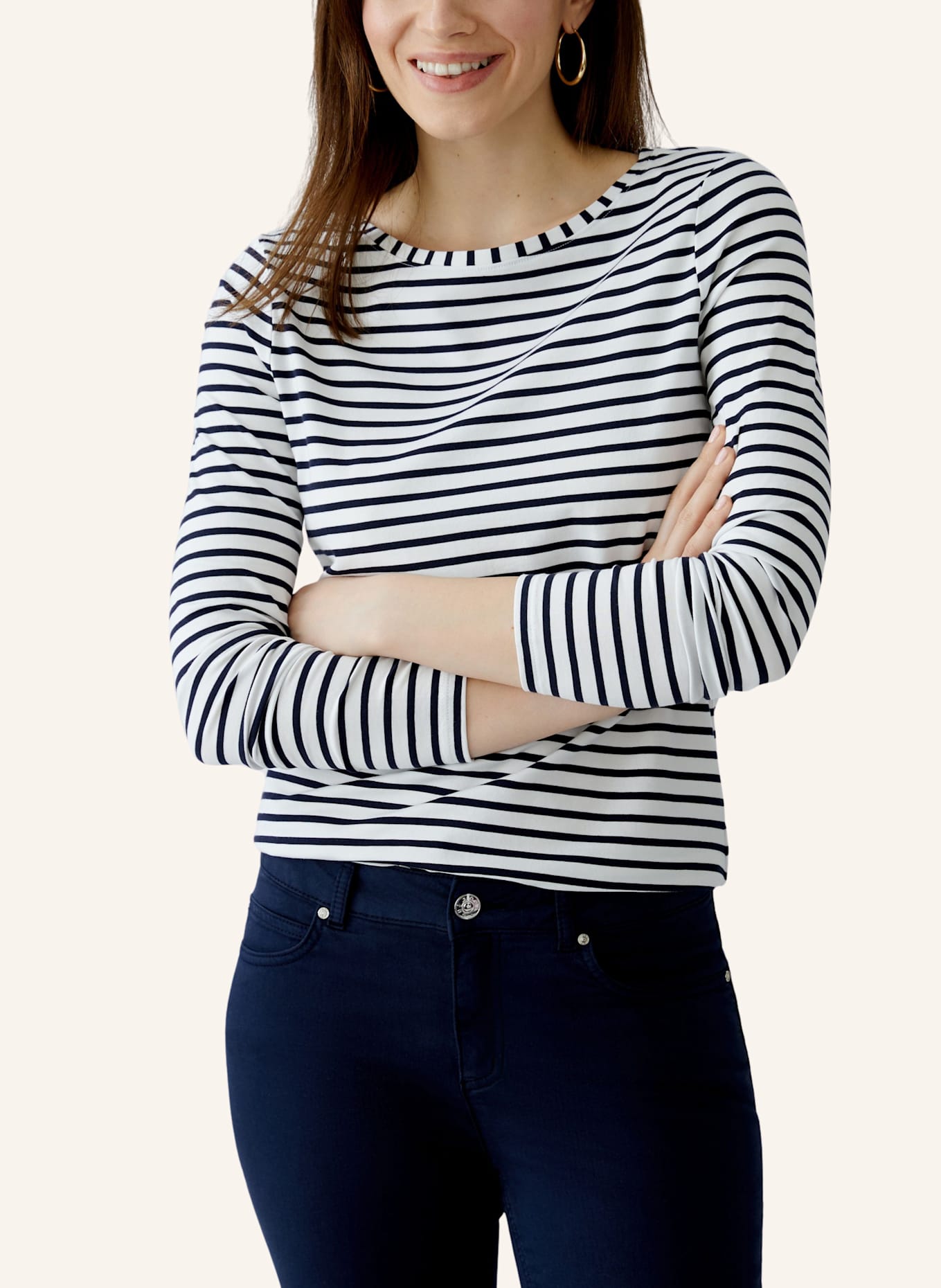 oui Longsleeve: WEISS