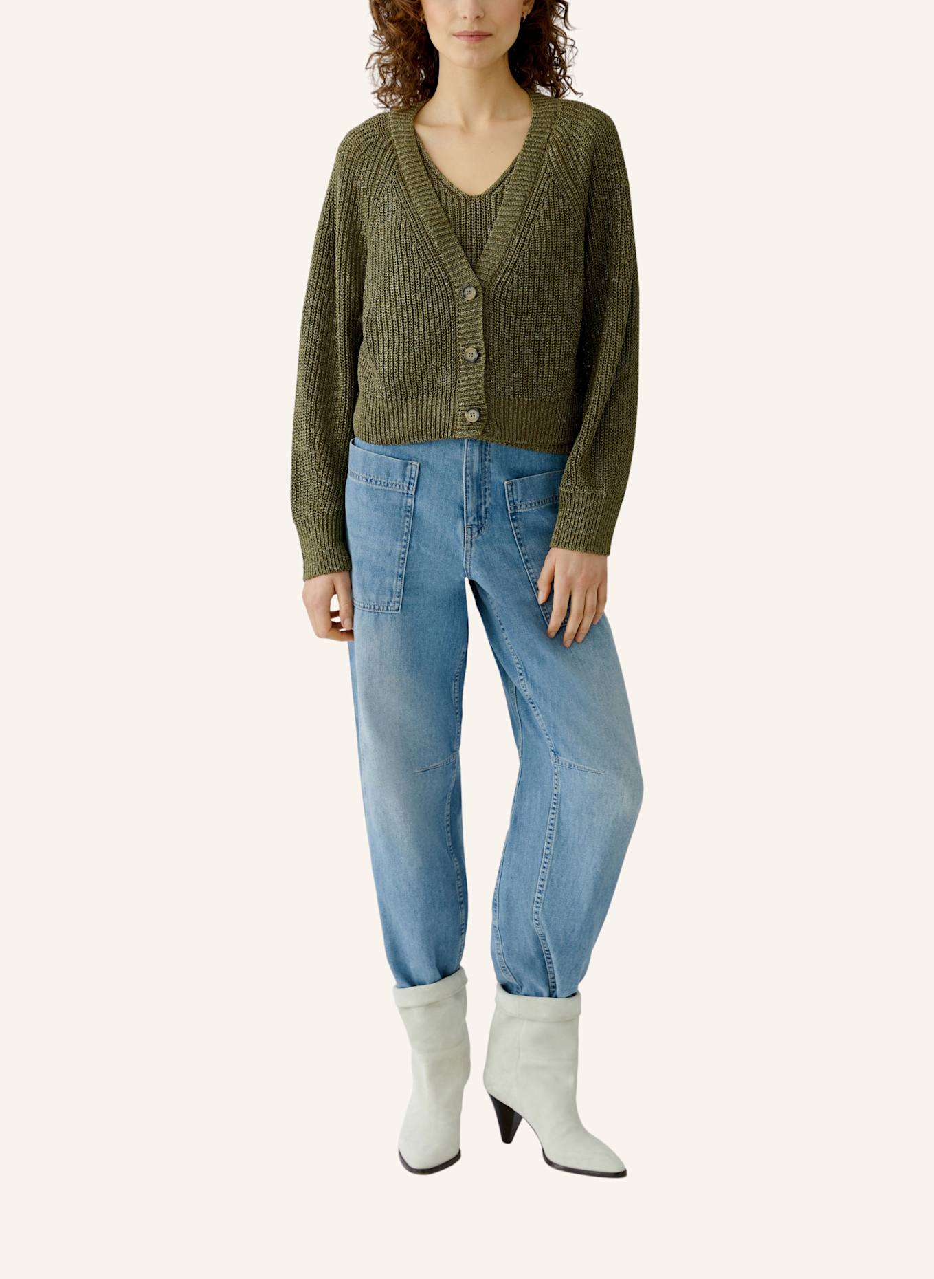 oui Strickjacke: GRÜN