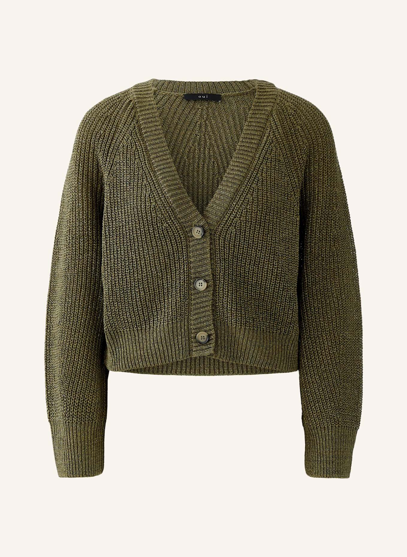 oui Strickjacke: GRÜN