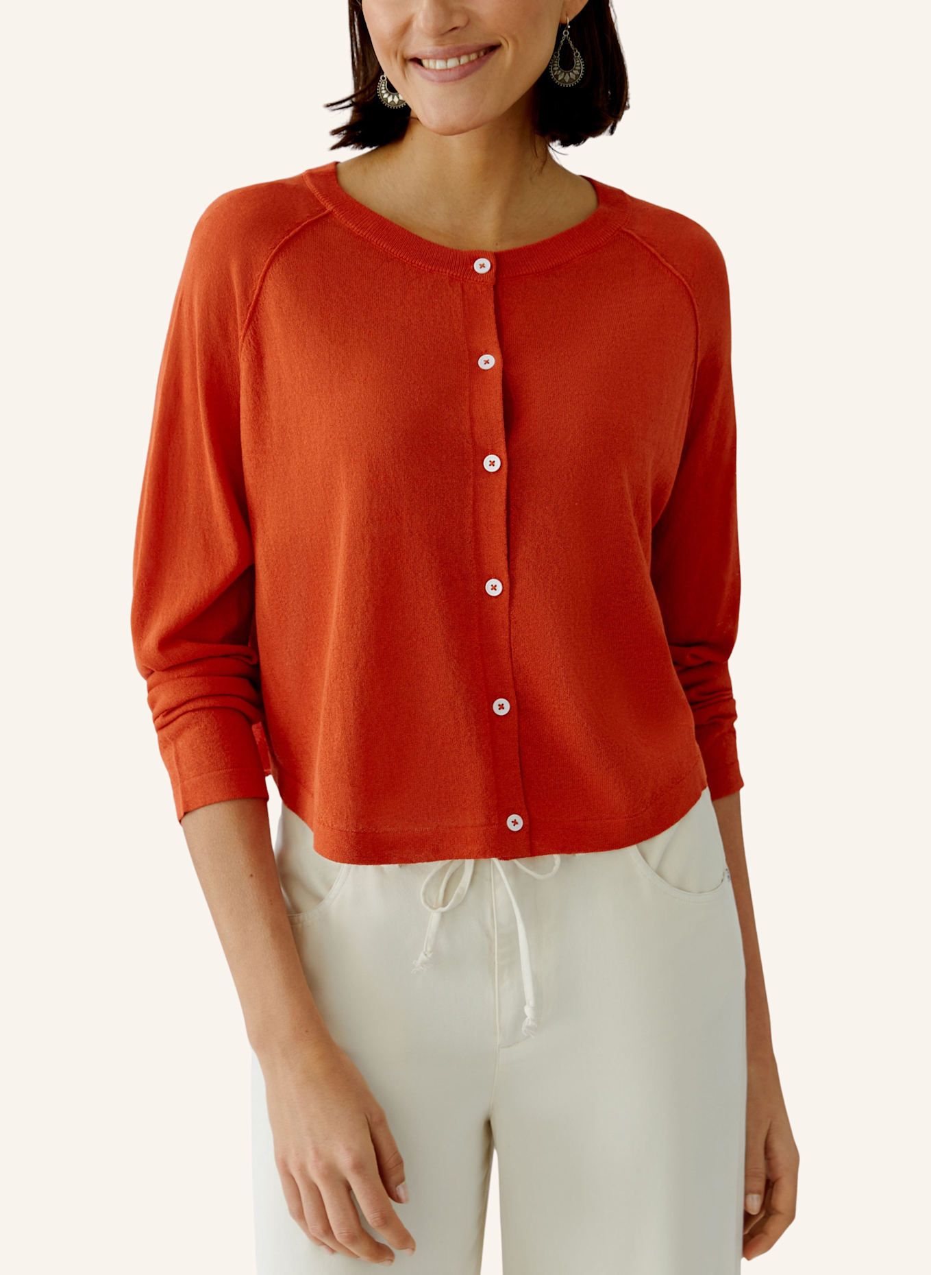 oui Strickjacke: ORANGE