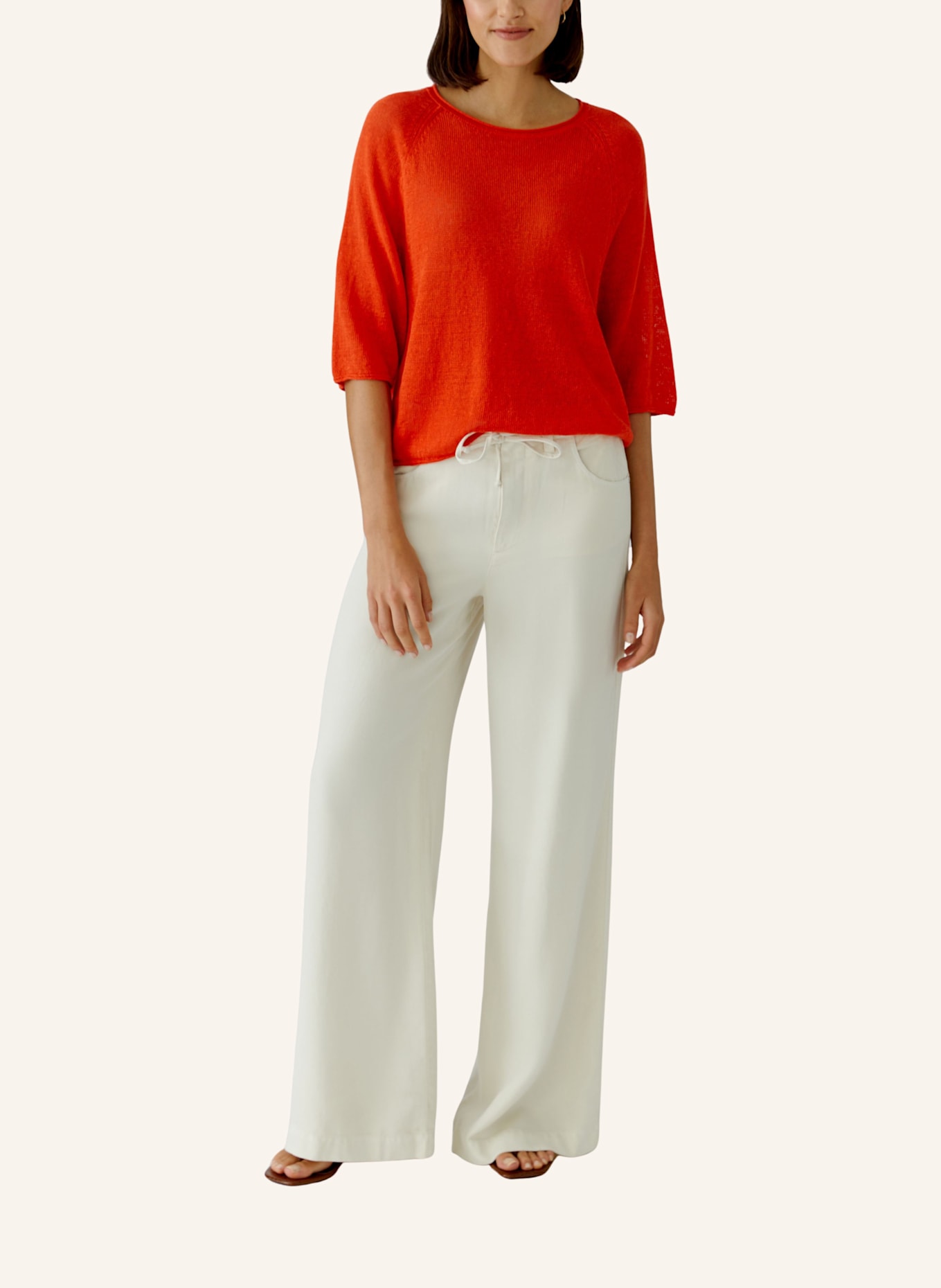 oui Pullover: ORANGE