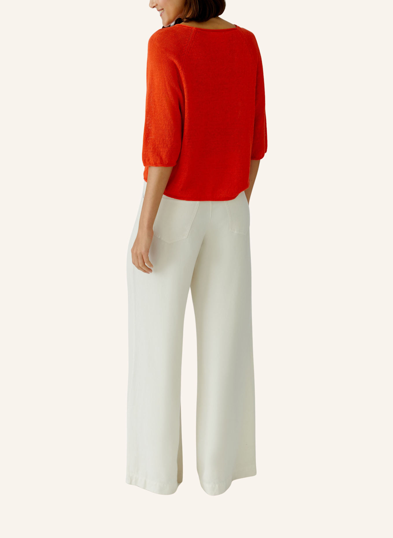 oui Pullover: ORANGE