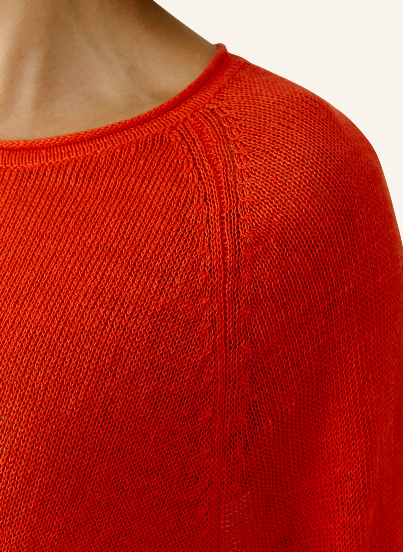 oui Pullover: ORANGE