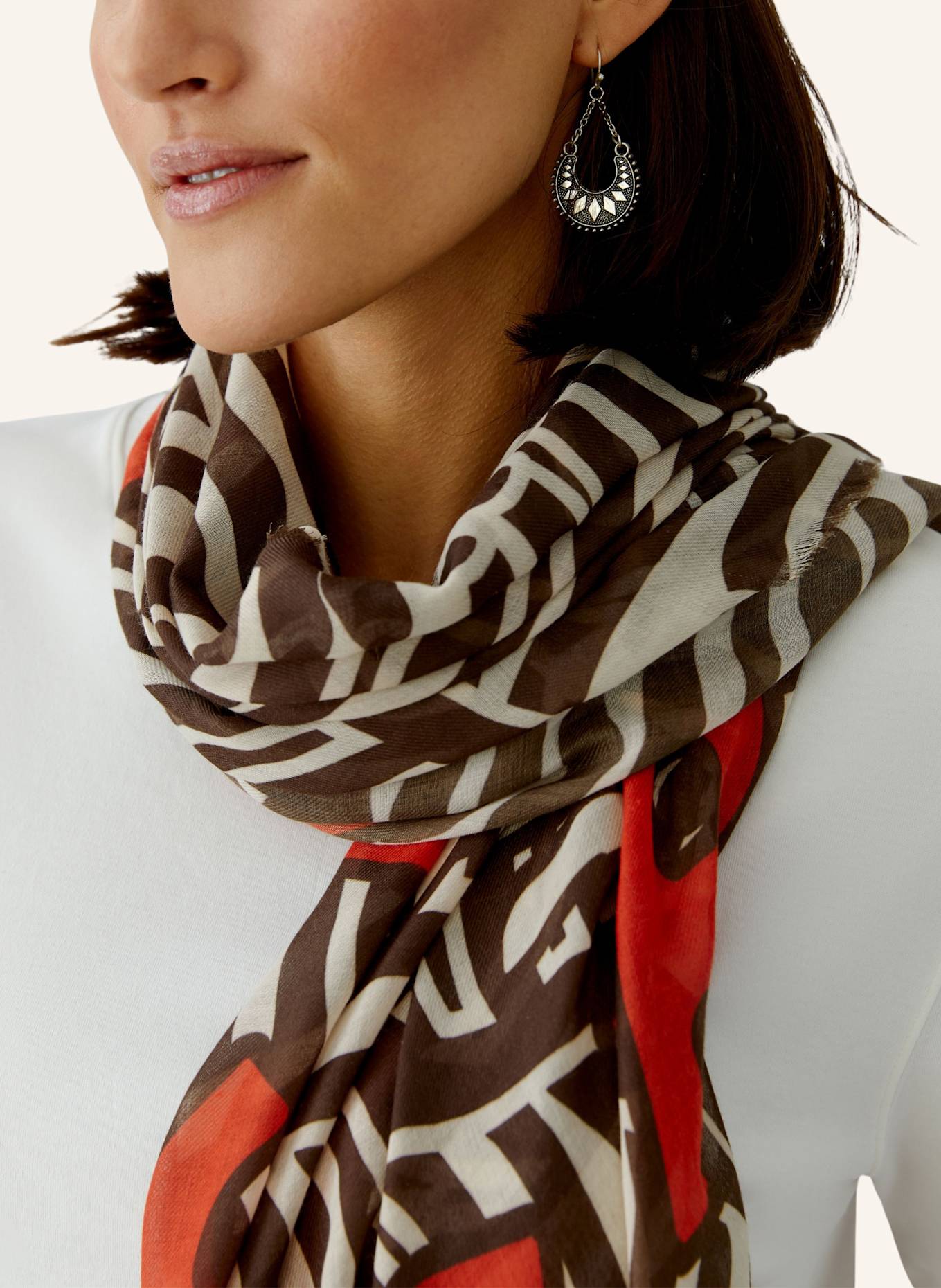 oui Oui Schal: BRAUN