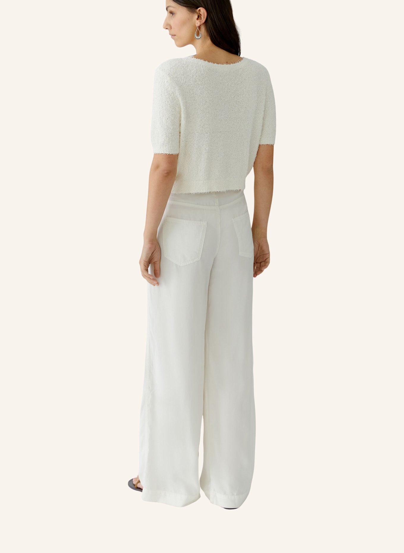 oui Strickjacke: WEISS