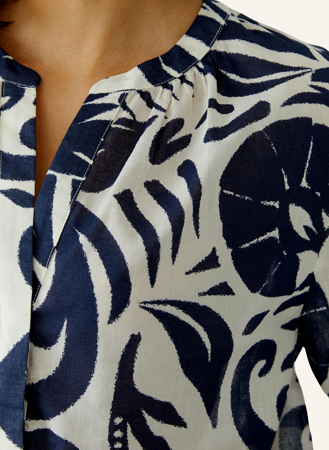 oui Bluse: WEISS/ BLAU