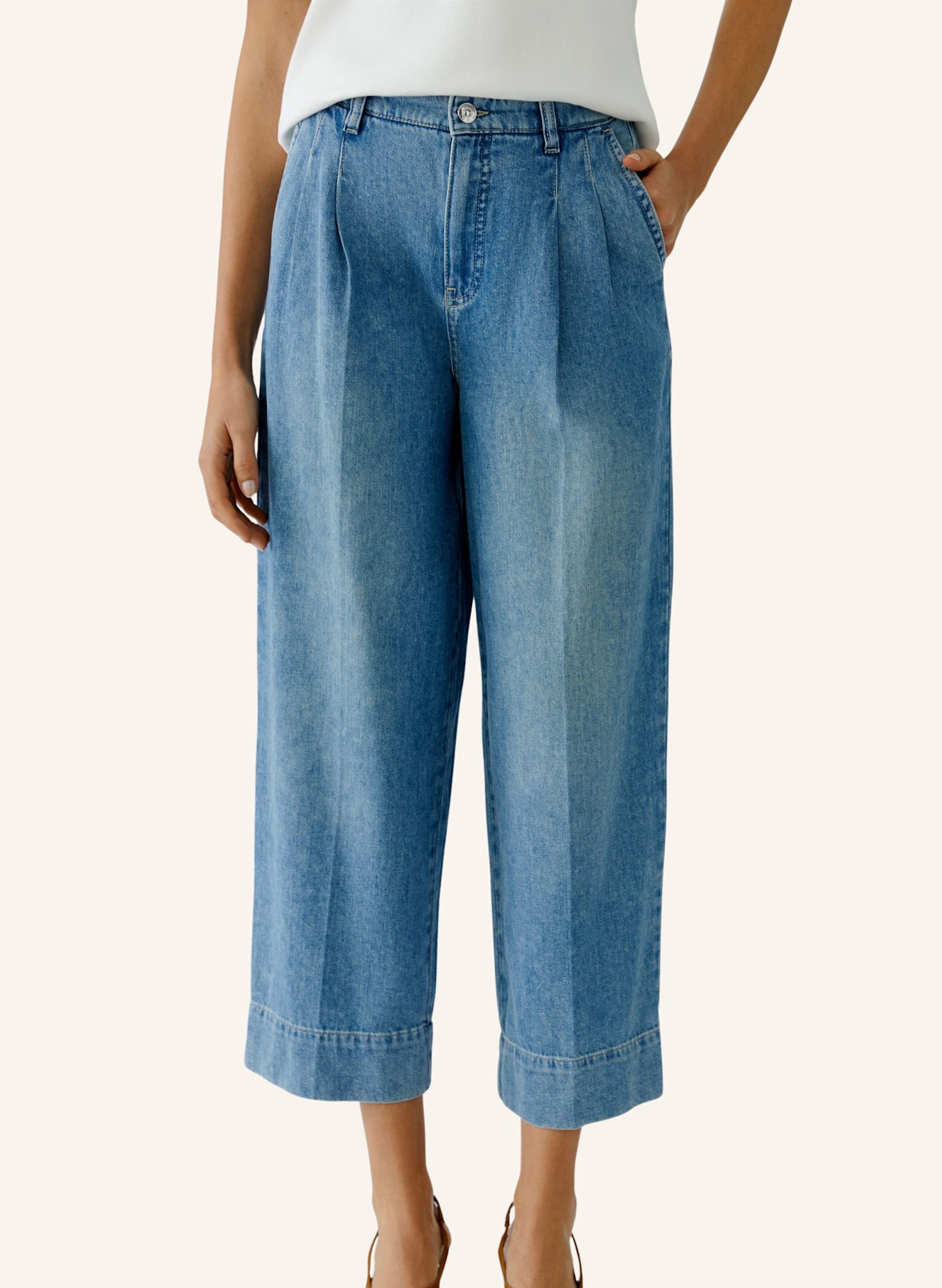 oui Jeans: BLAU