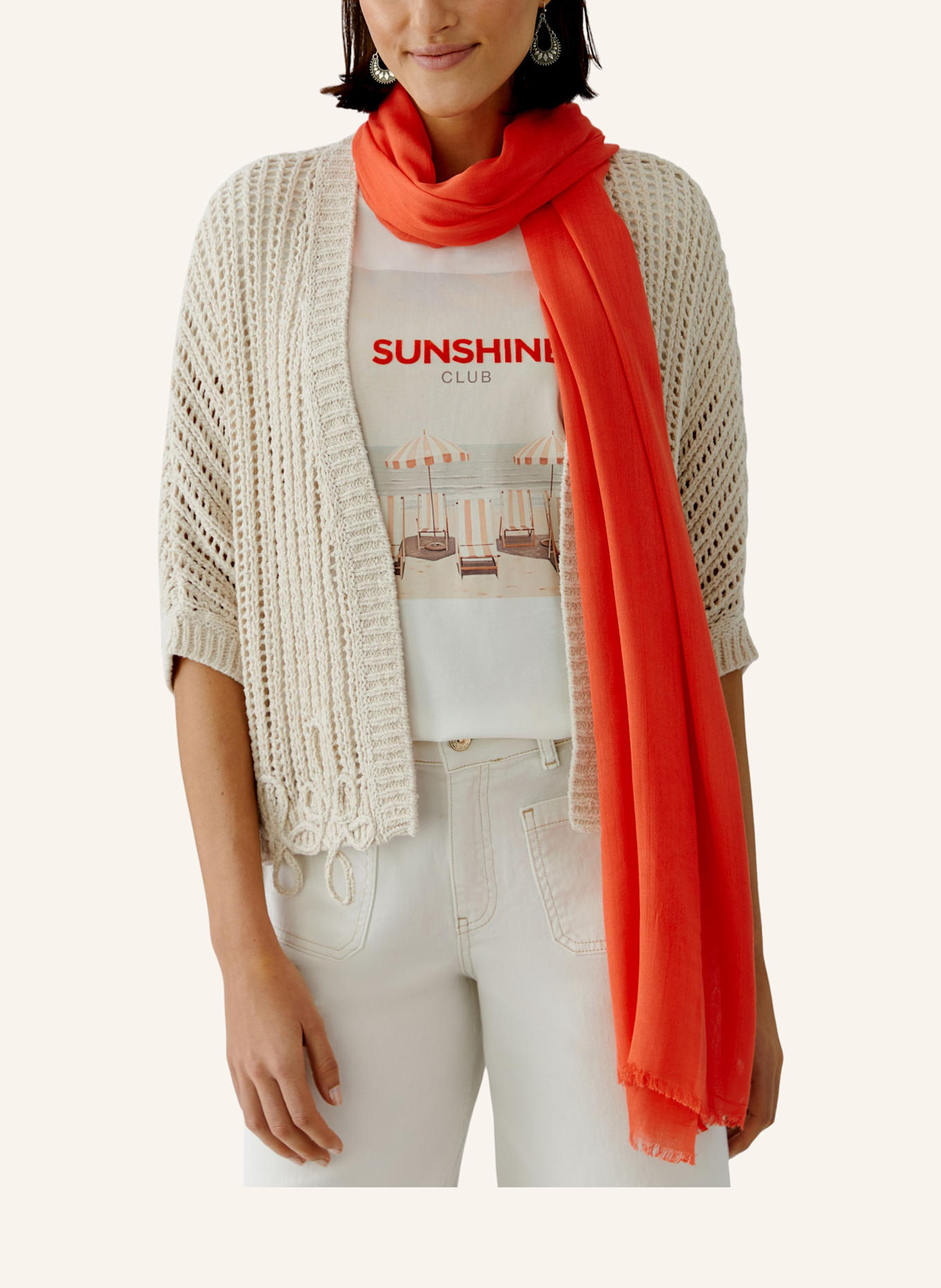 oui Oui Schal: ORANGE