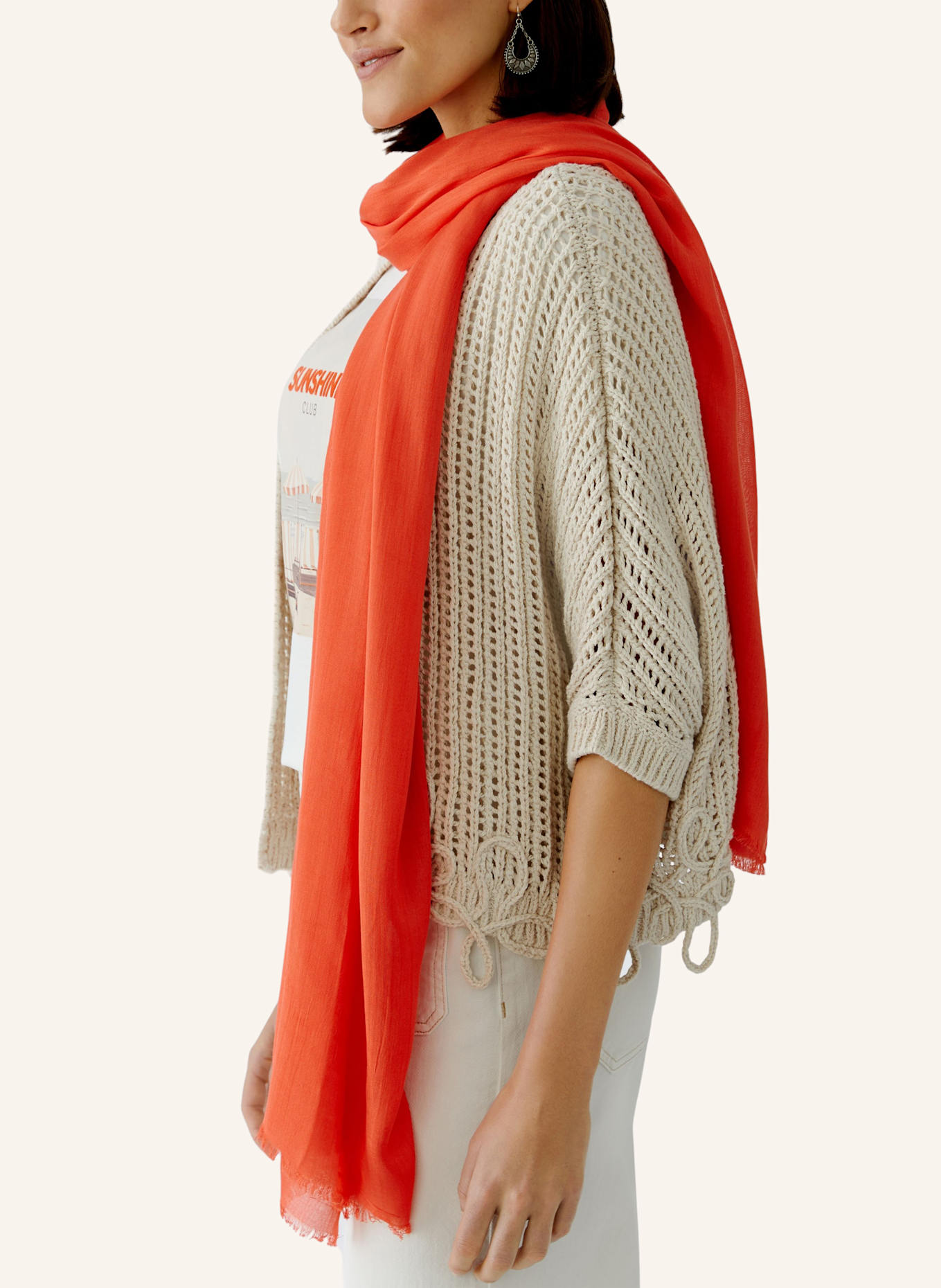 oui Oui Schal: ORANGE