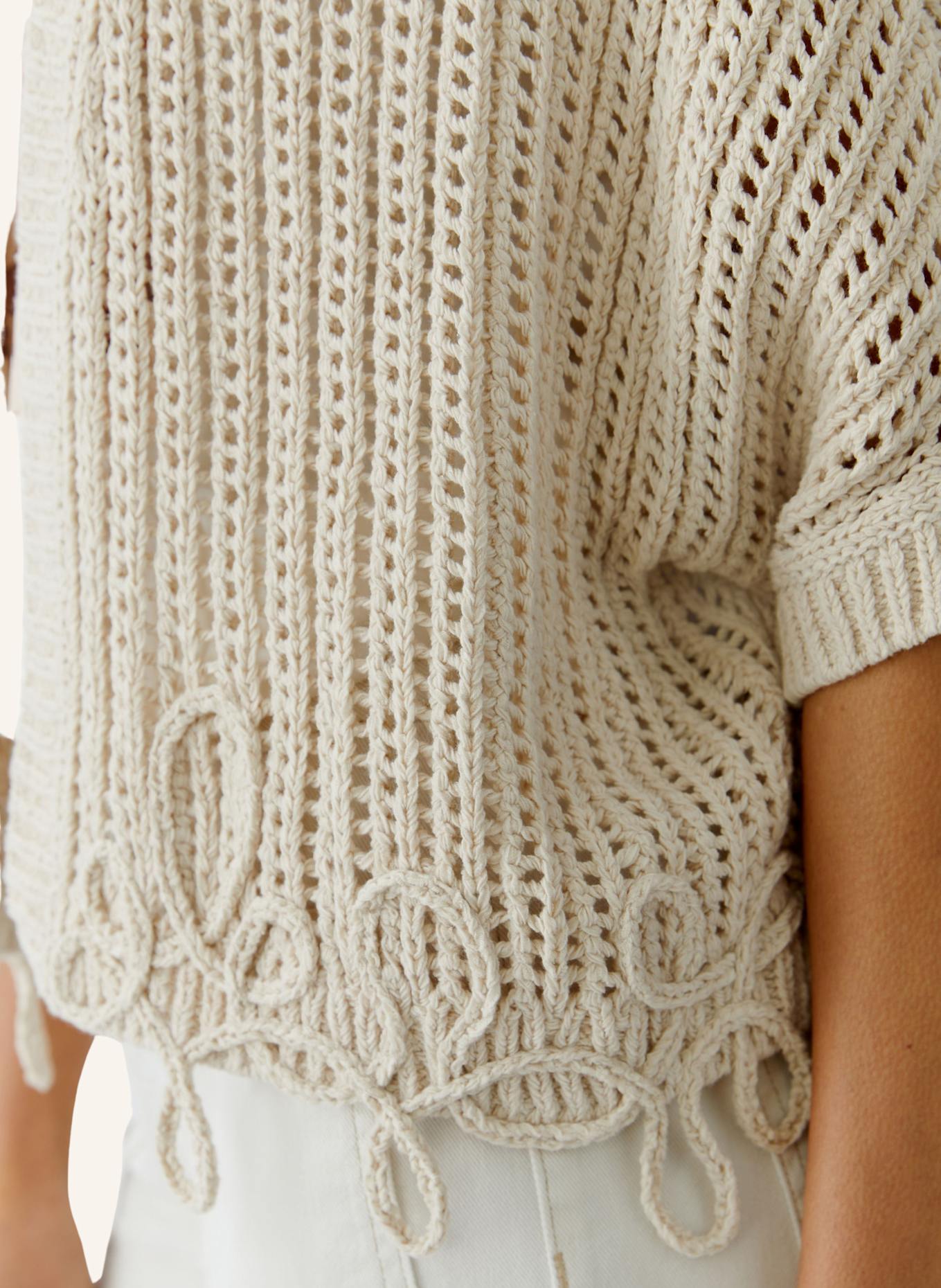 oui Strickjacke: BEIGE