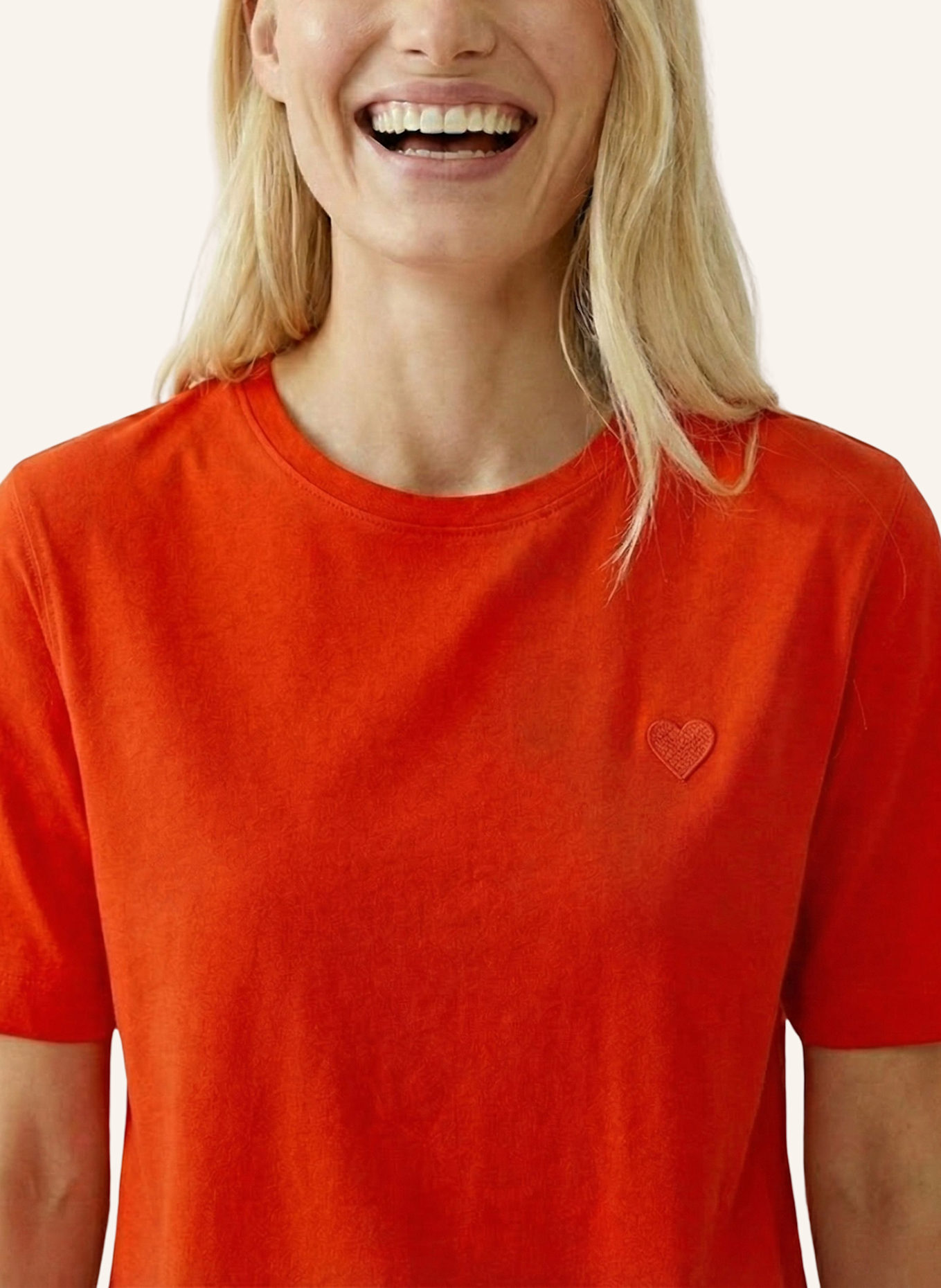 oui T-Shirt SVEHA: ORANGE