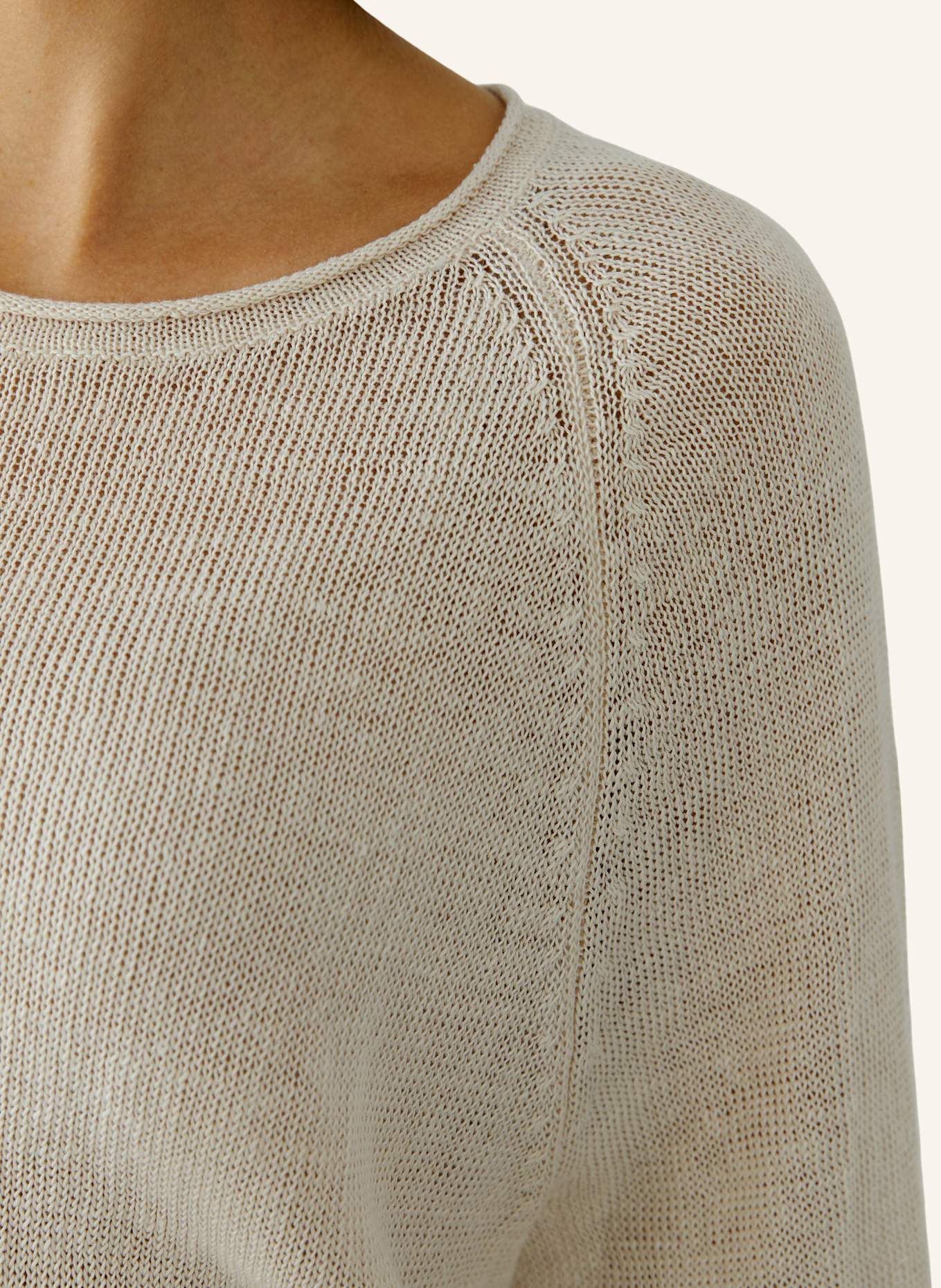 oui Pullover: BEIGE