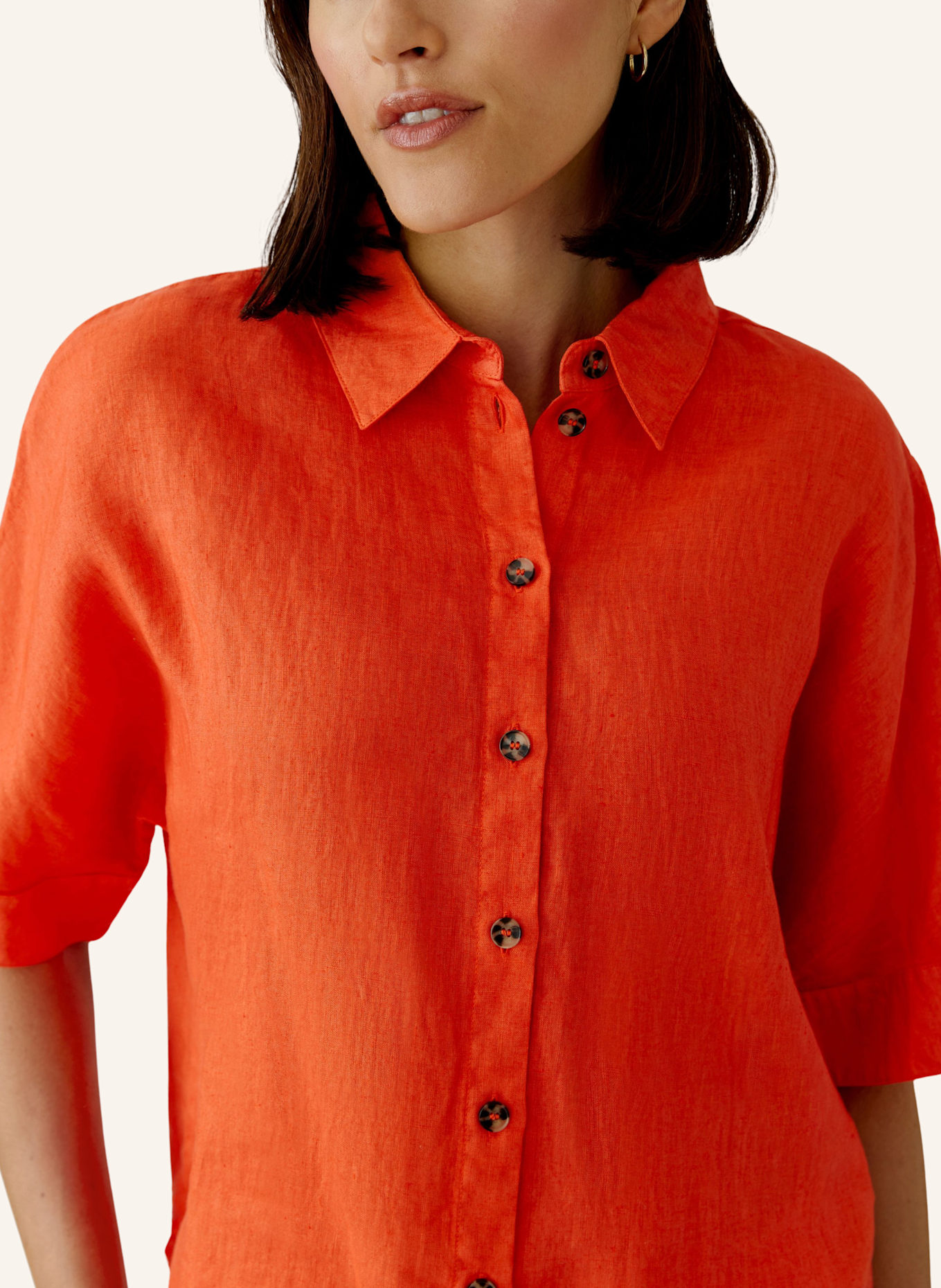 oui Bluse: ORANGE