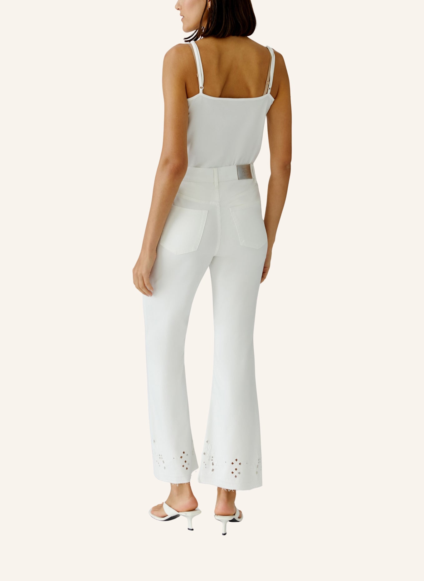 oui Jeans: WEISS