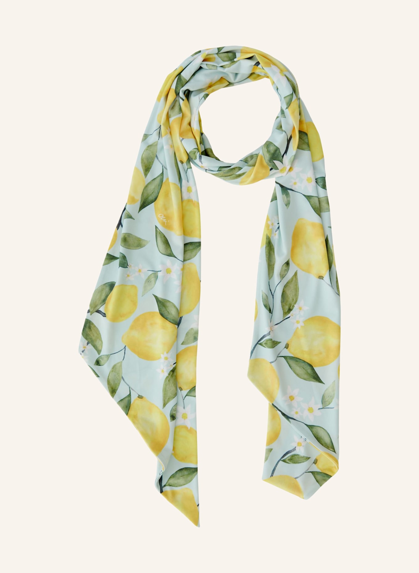 oui Oui Schal: GRÜN/ GELB