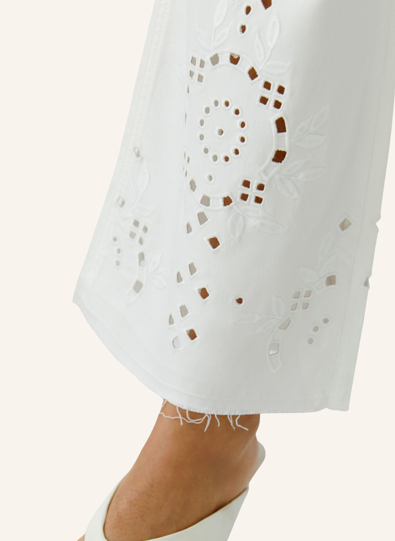 oui Jeans: WEISS