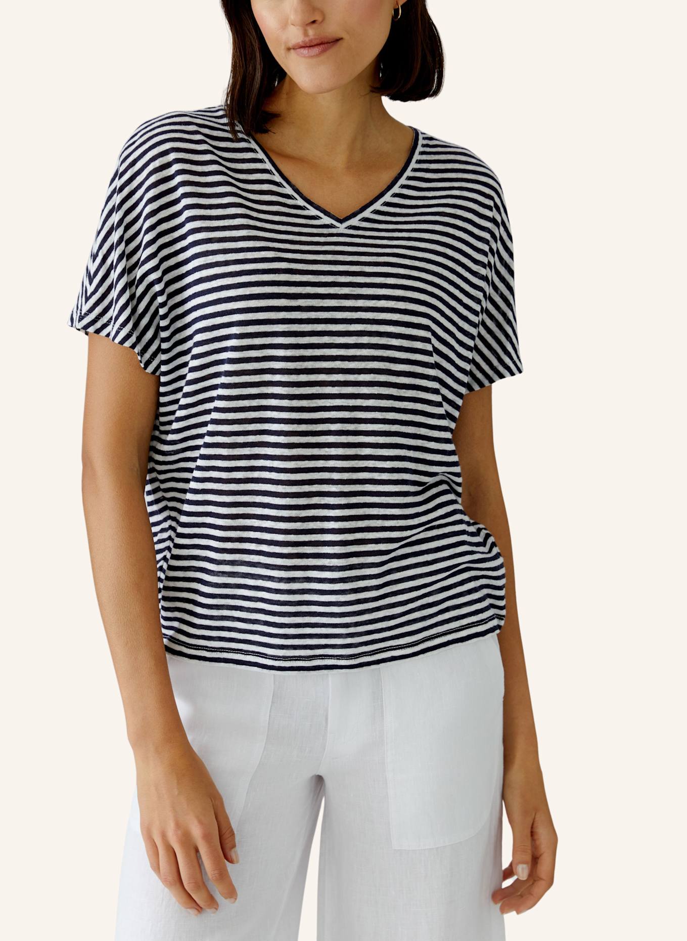 oui T-Shirt: WEISS/ BLAU